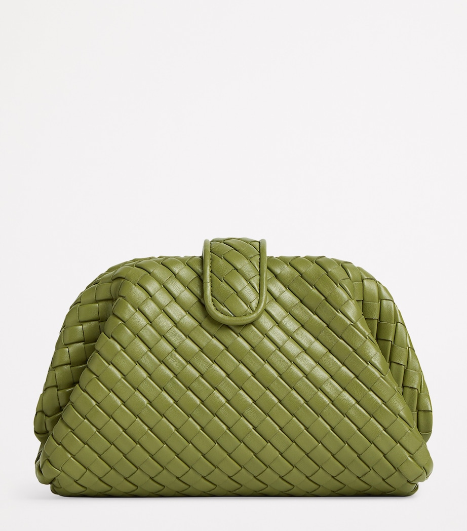 Bottega Veneta Small Leather Lauren 1980 Clutch Bag Image 2