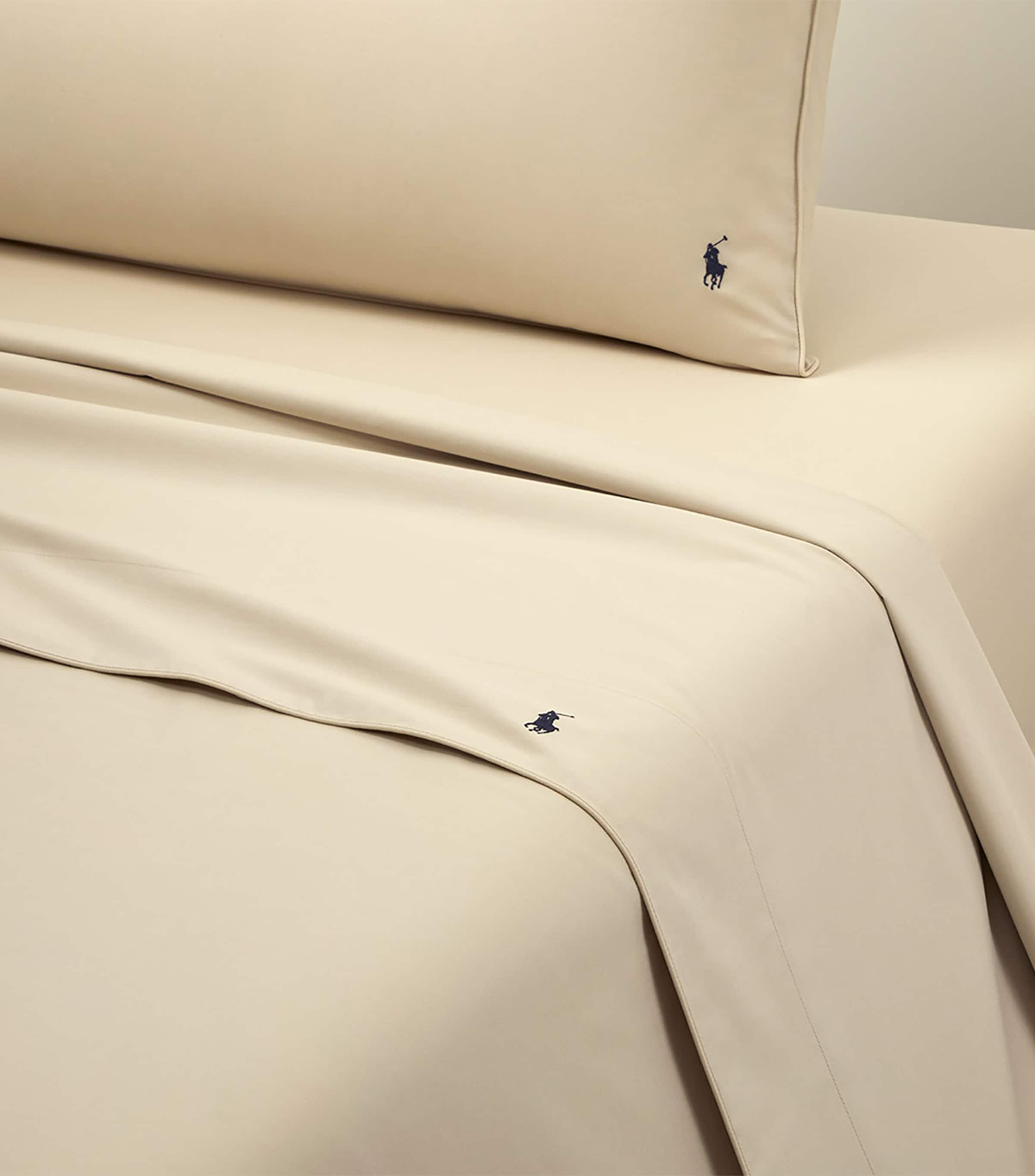 Cotton Player Double Flat Sheet (240cm x 280cm) PALEOAK Image 2