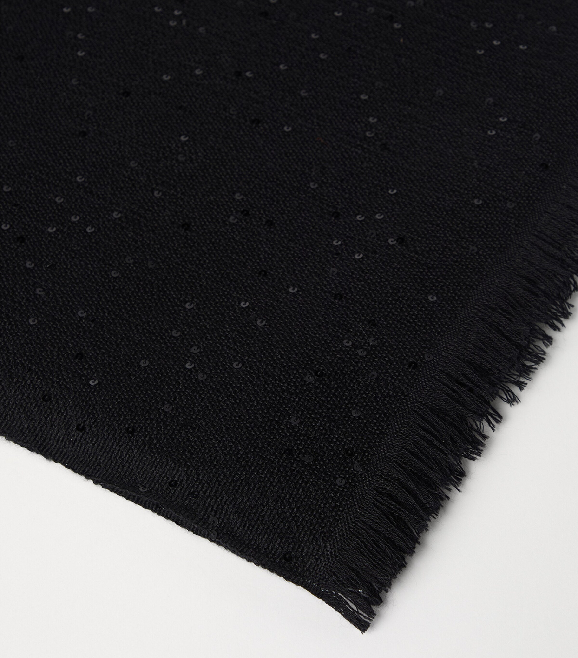 Brunello Cucinelli Cashmere-Silk Embellished Scarf Image 4