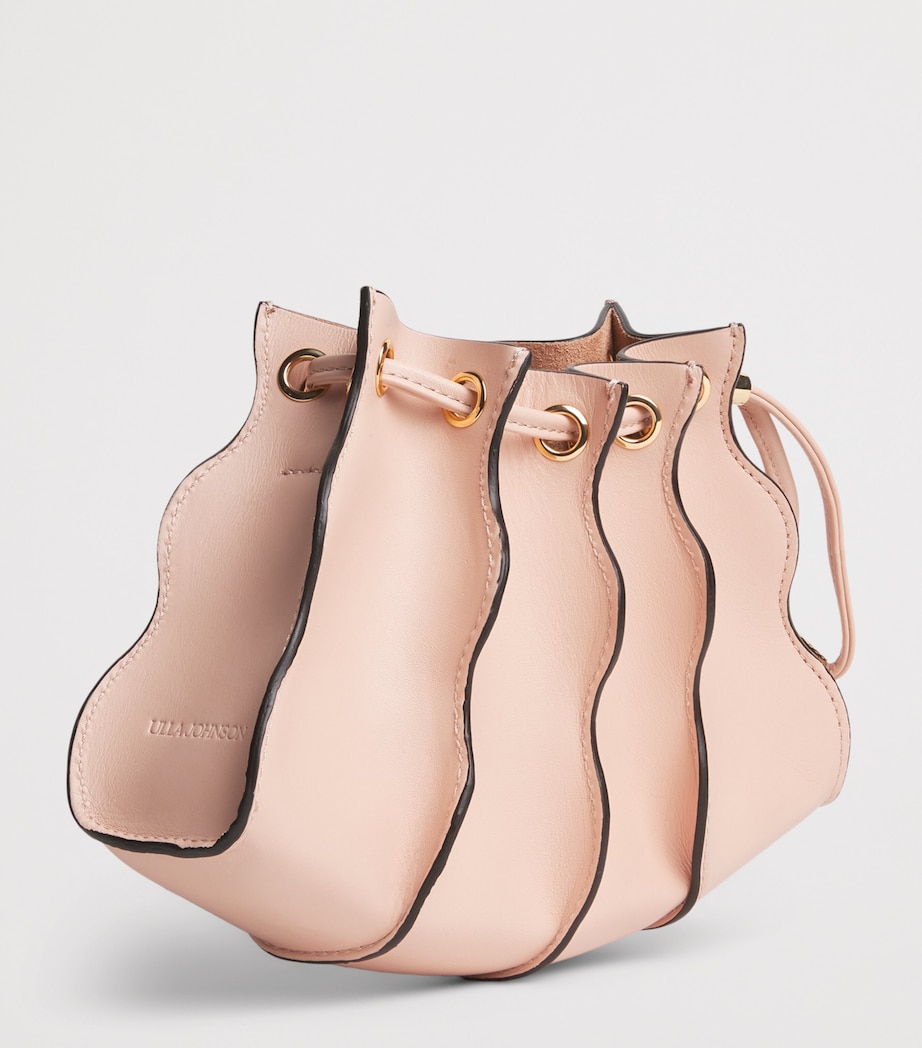 Ulla Johnson Small Leather Adria Cross-Body Bag Tulip Image 3