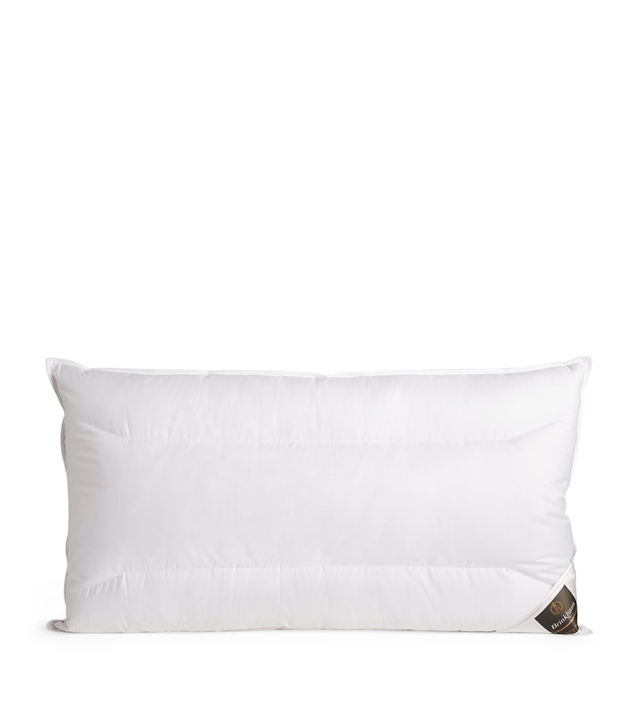 Sapphire 90% Goose Down Pillow (50cm x 75cm) WHITE Image 1