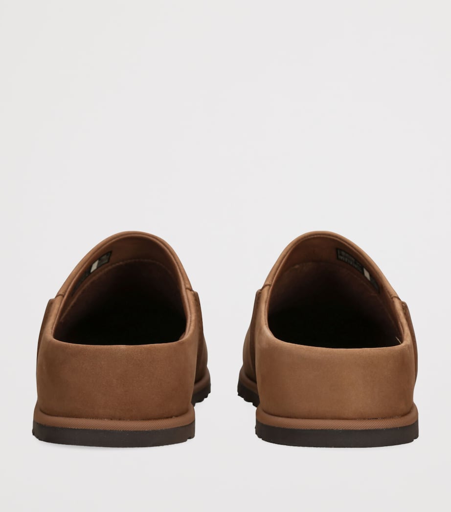 Suede Otzo Clogs BROWN Image 2