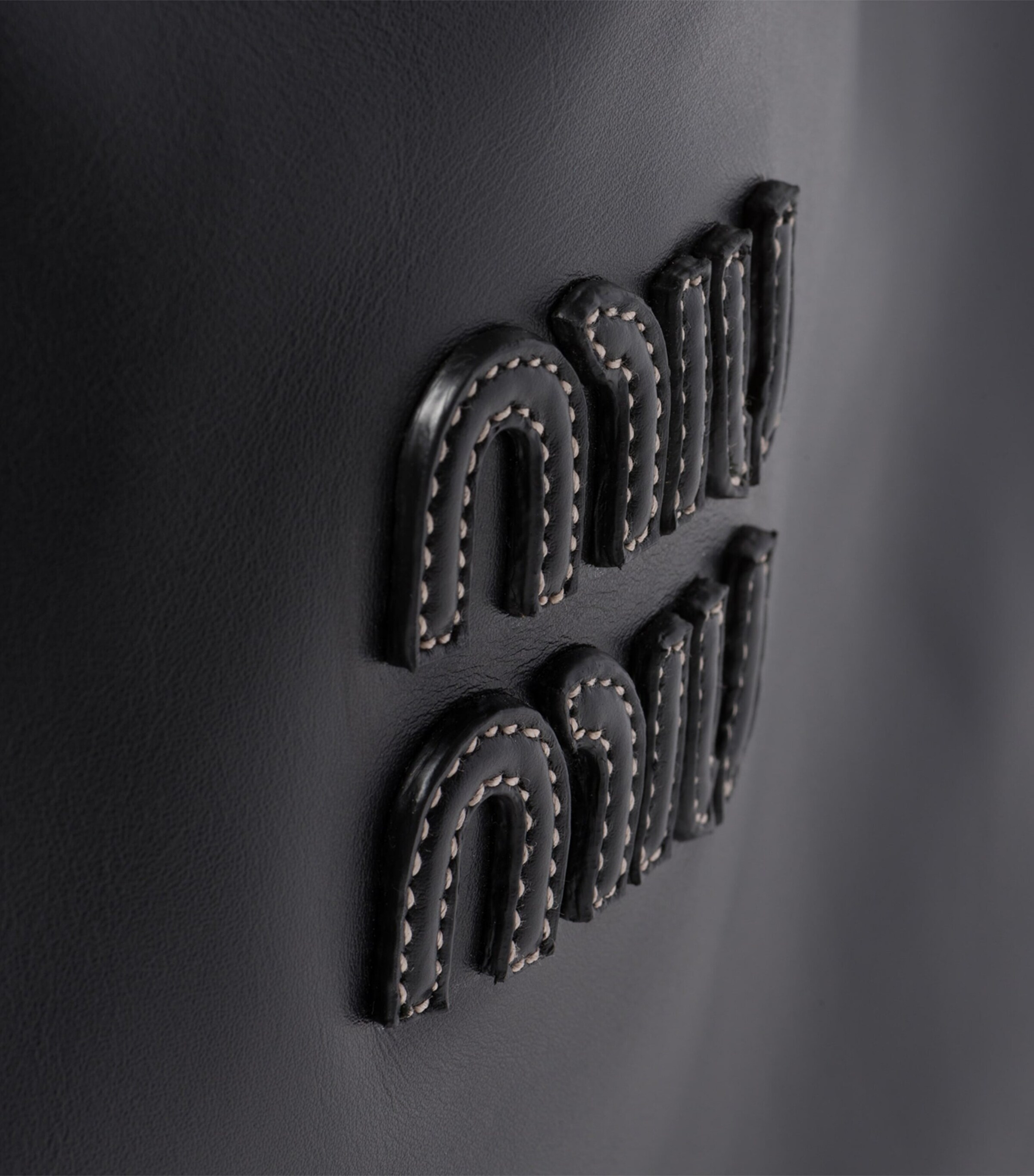 Miu Miu Leather Ivy Tote Bag Image 5