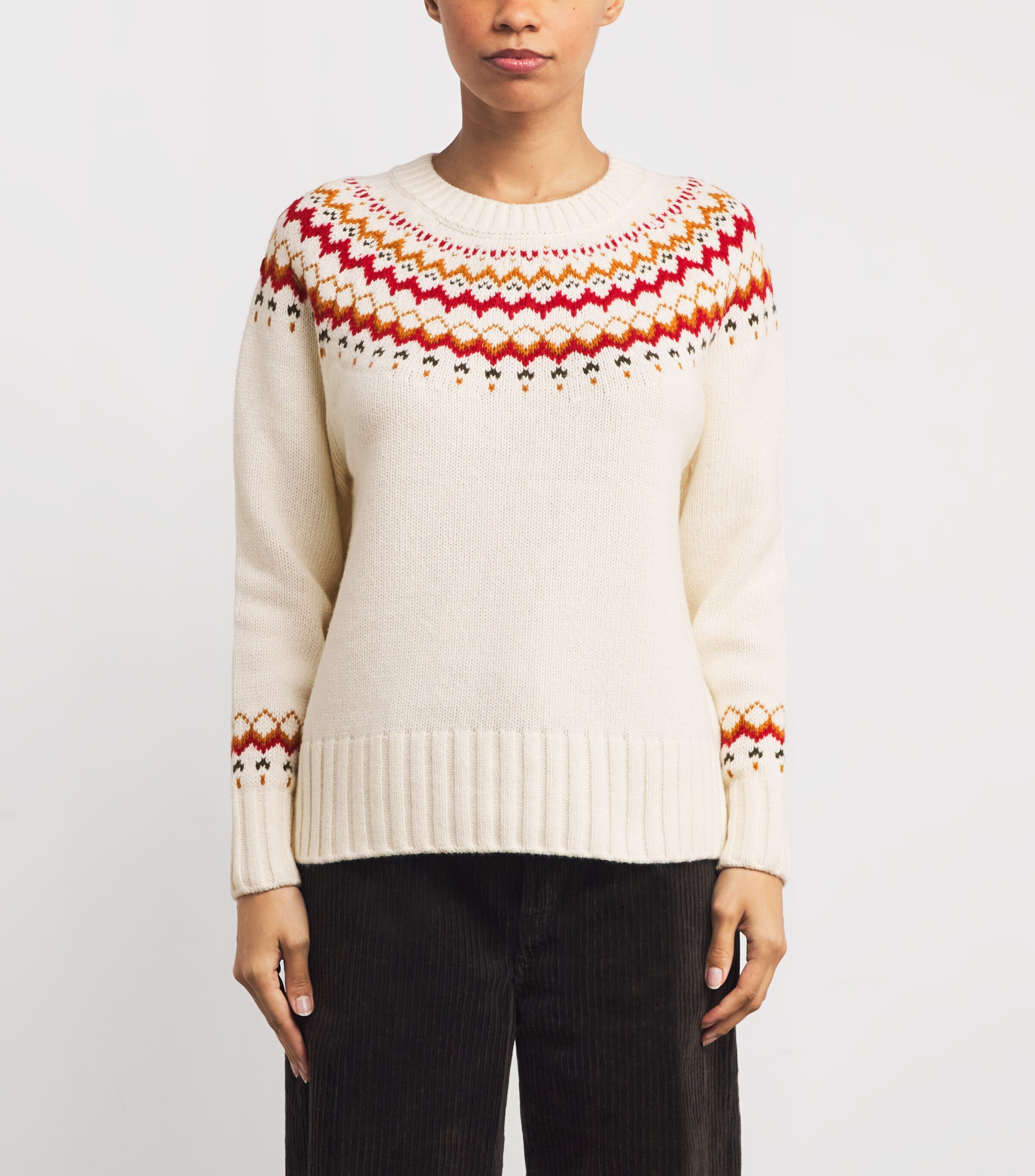 Cotton-Blend Tidal Sweater CLOUD Image 3