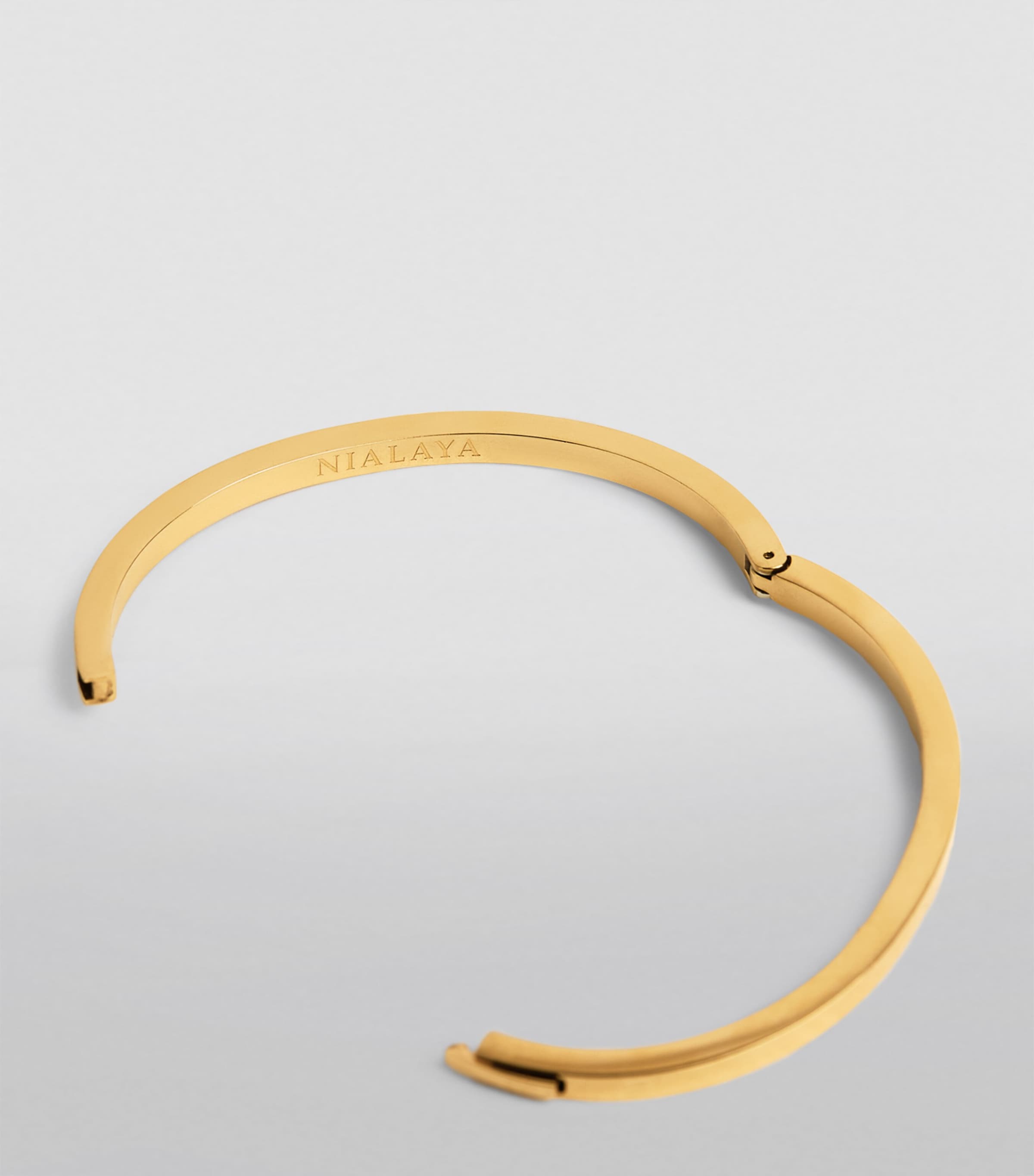 Gold-Plated Simplicity Bangle GOLD Image 7