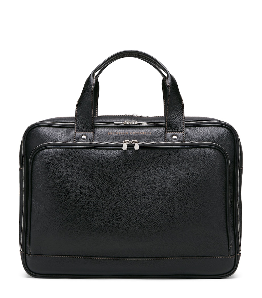 Grained Calfskin Messenger Bag C101 Image 1