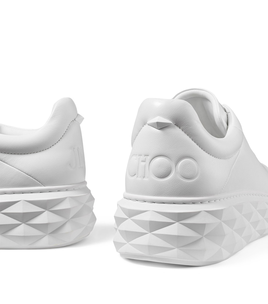 Diamond Maxi Low-Top Sneakers V WHITE/WHITE Image 6