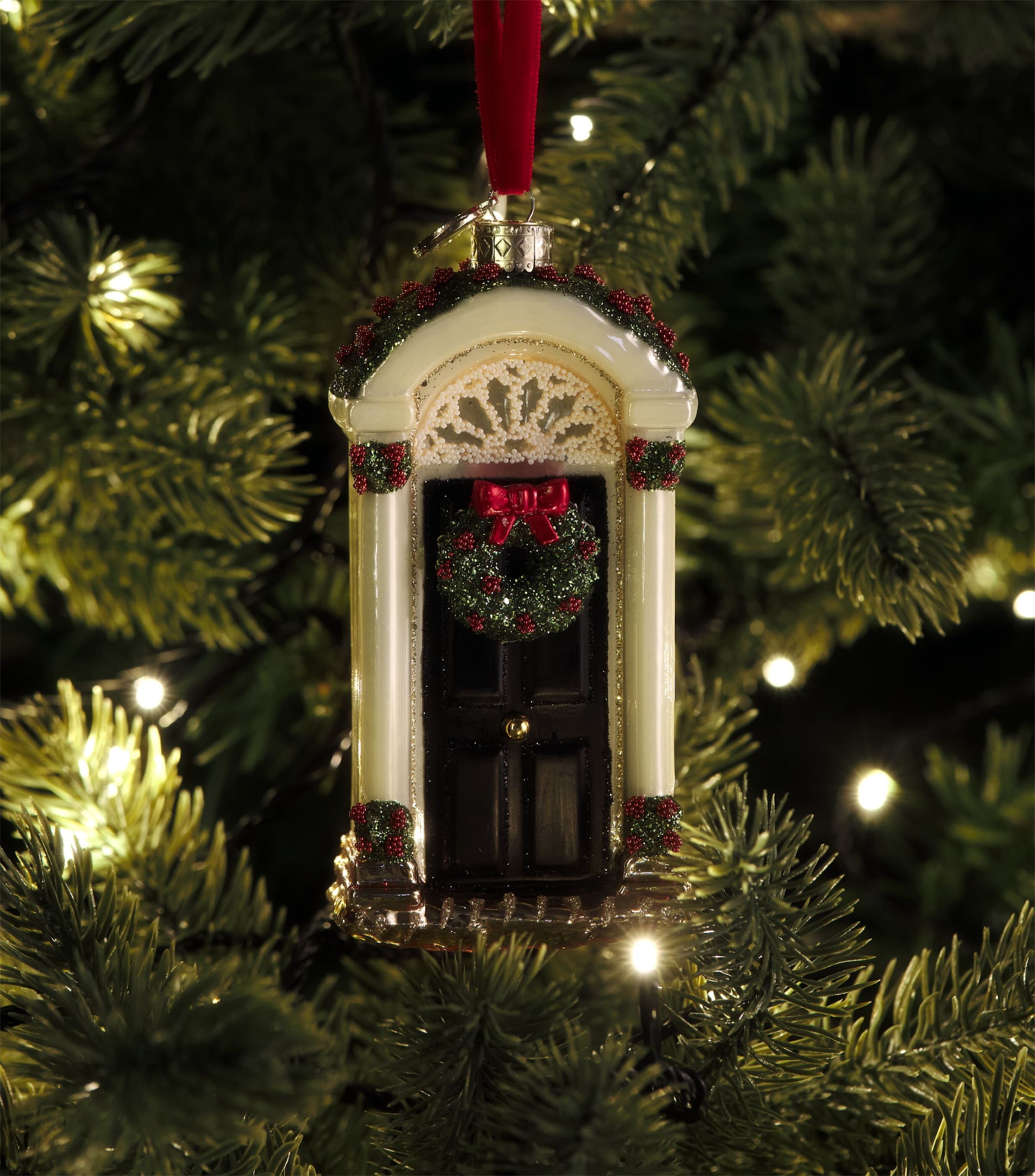 Harrods Glitter Door Ornament Image 3
