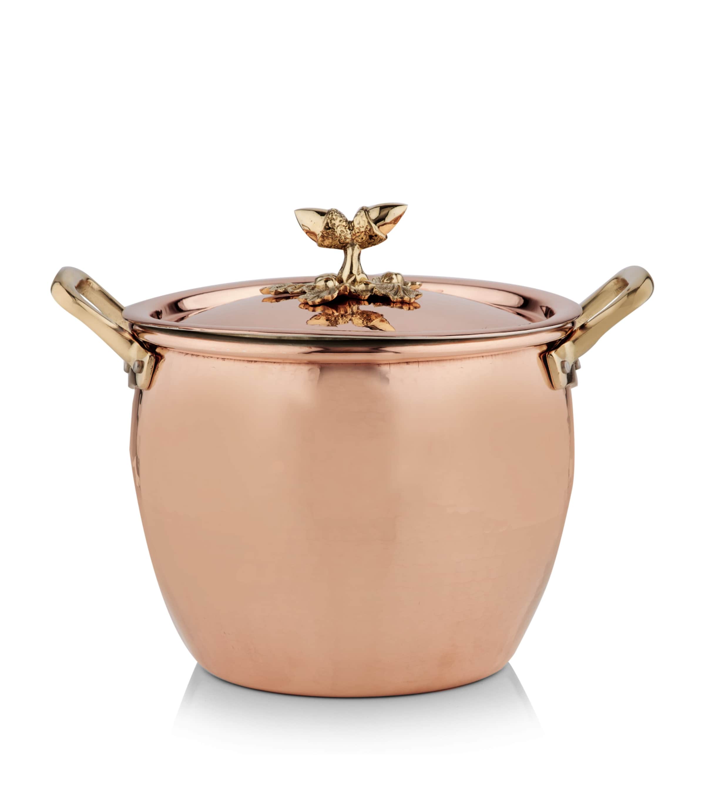 Ruffoni Historia Stockpot With Lid In Gold