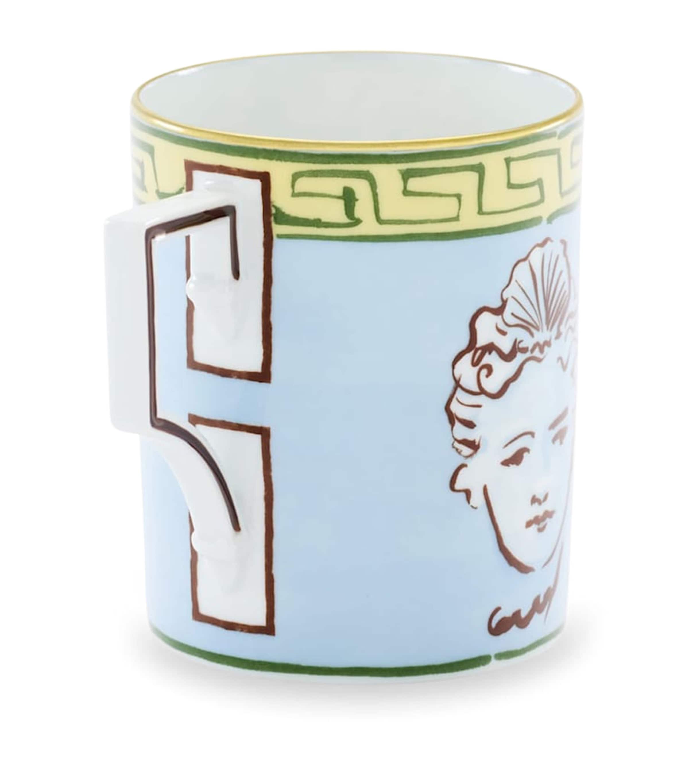 GINORI 1735 Porcelain Il Viaggio di Nettuno Mug Image 4