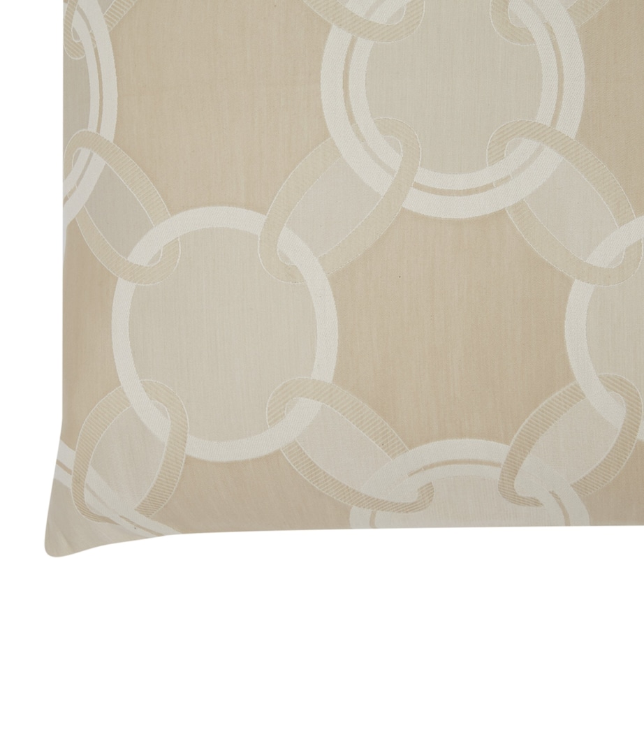 Chains Cushion Cover (50cm x 50cm) 2E16 BEIGE IVORY Image 2