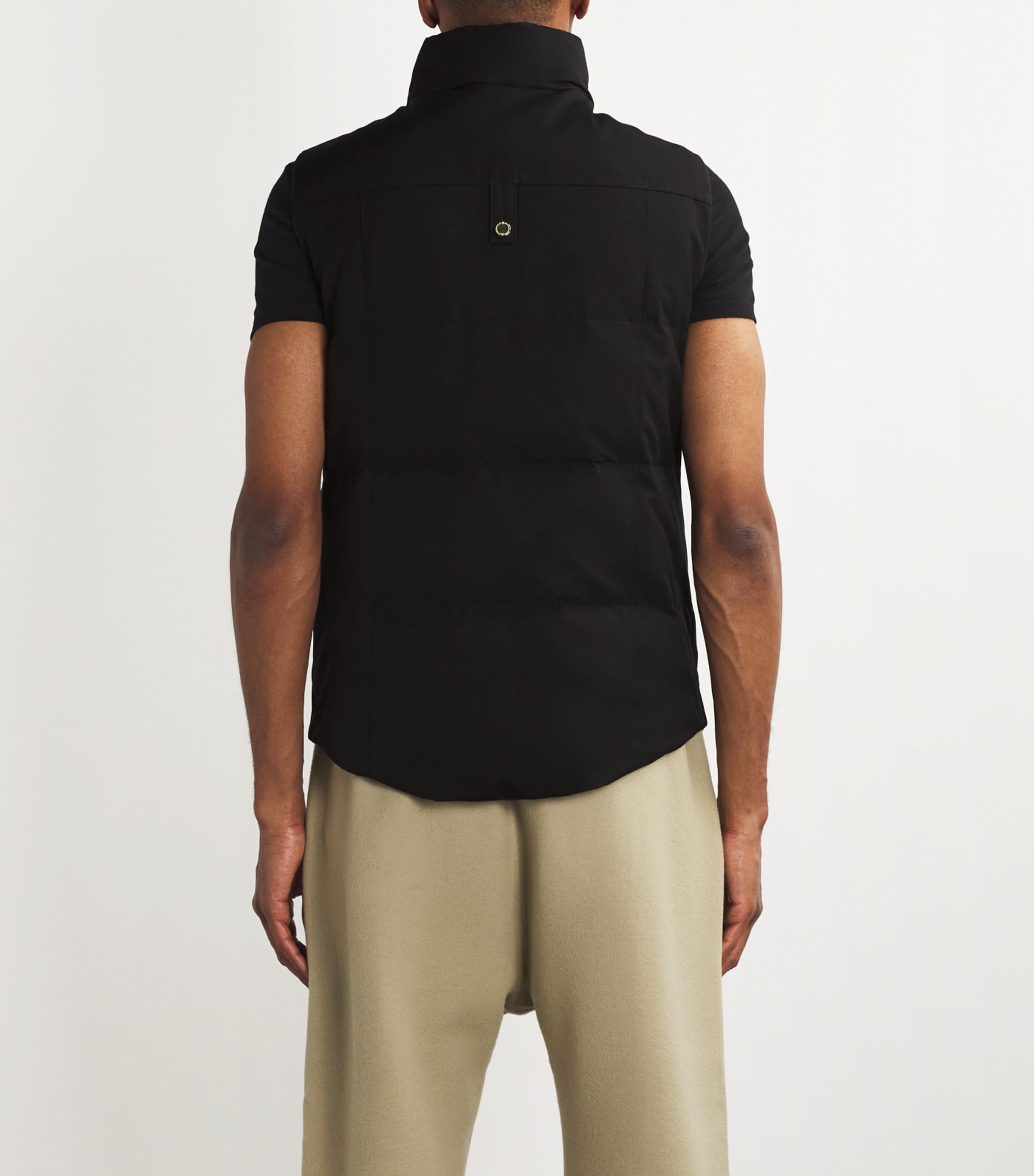 Moose Knuckles Mens Down Westmount Gilet Black Image 4