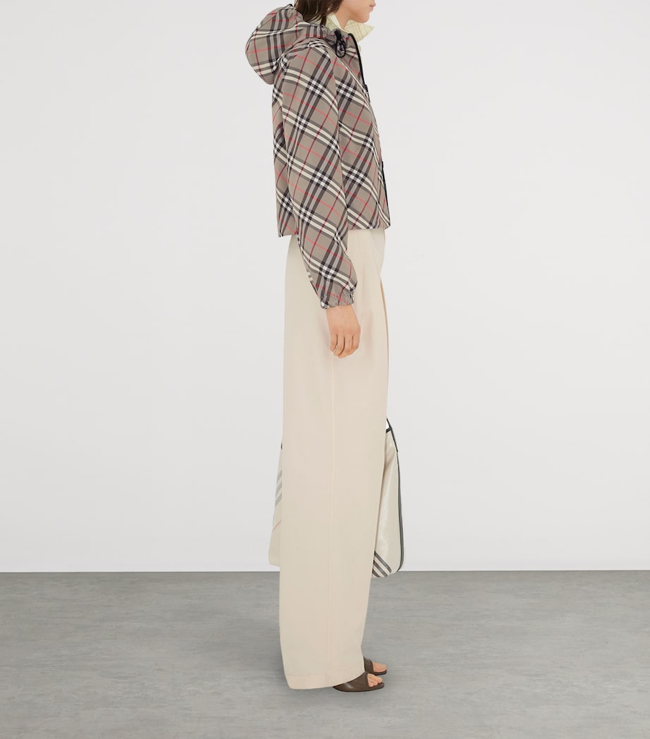 Technical Reversible Hooded Jacket SEAFOAM GREEN Image 3