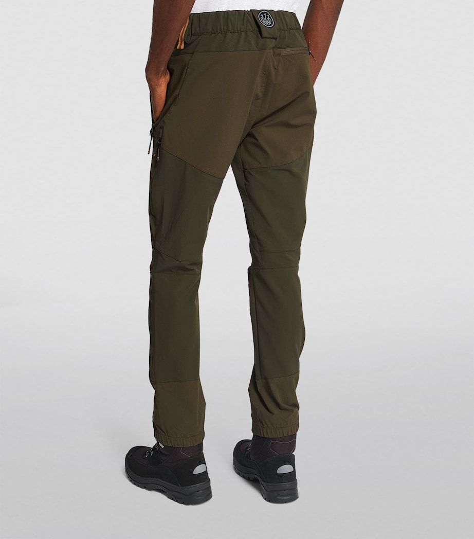 Stretch-Cotton Trousers 07AA - GREEN MOSS Image 3