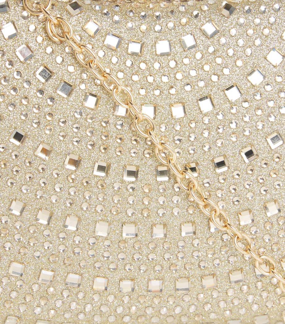 David Charles Embellished Clutch Bag M Gold Image 4
