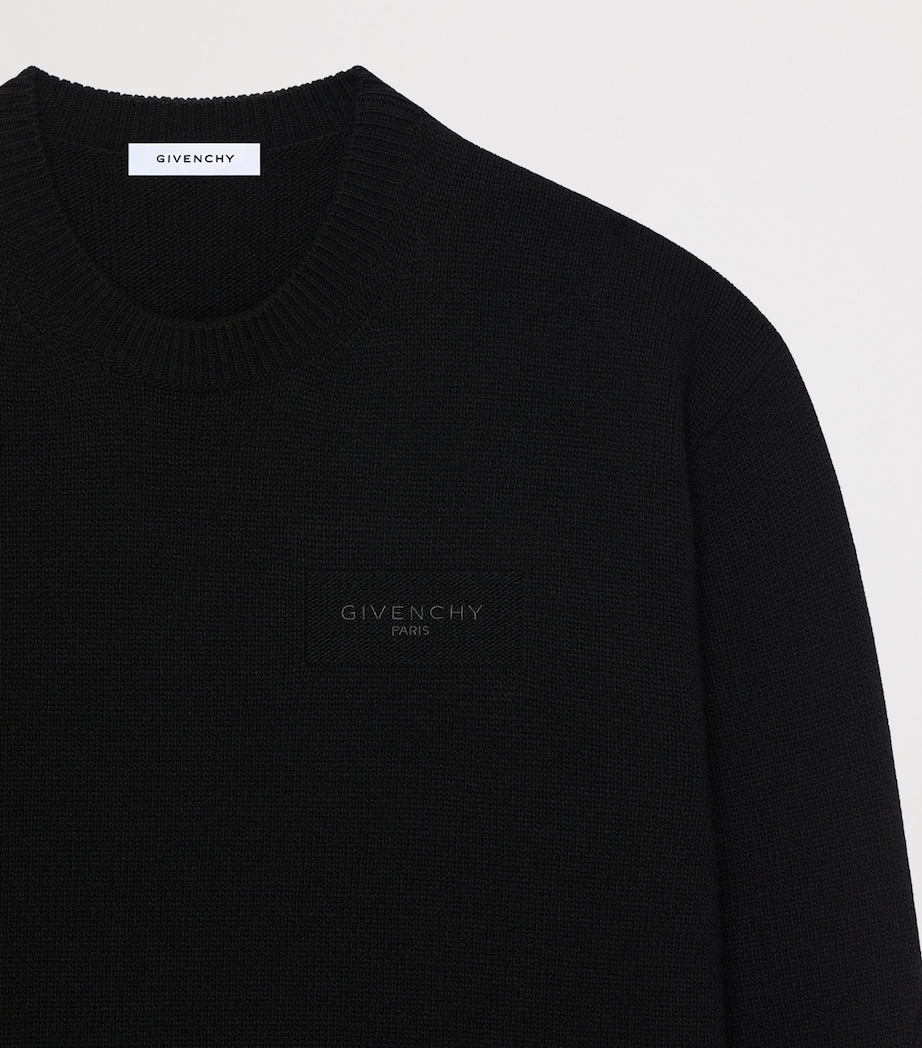 Givenchy Mens Wool-Cashmere Sweater Image 2