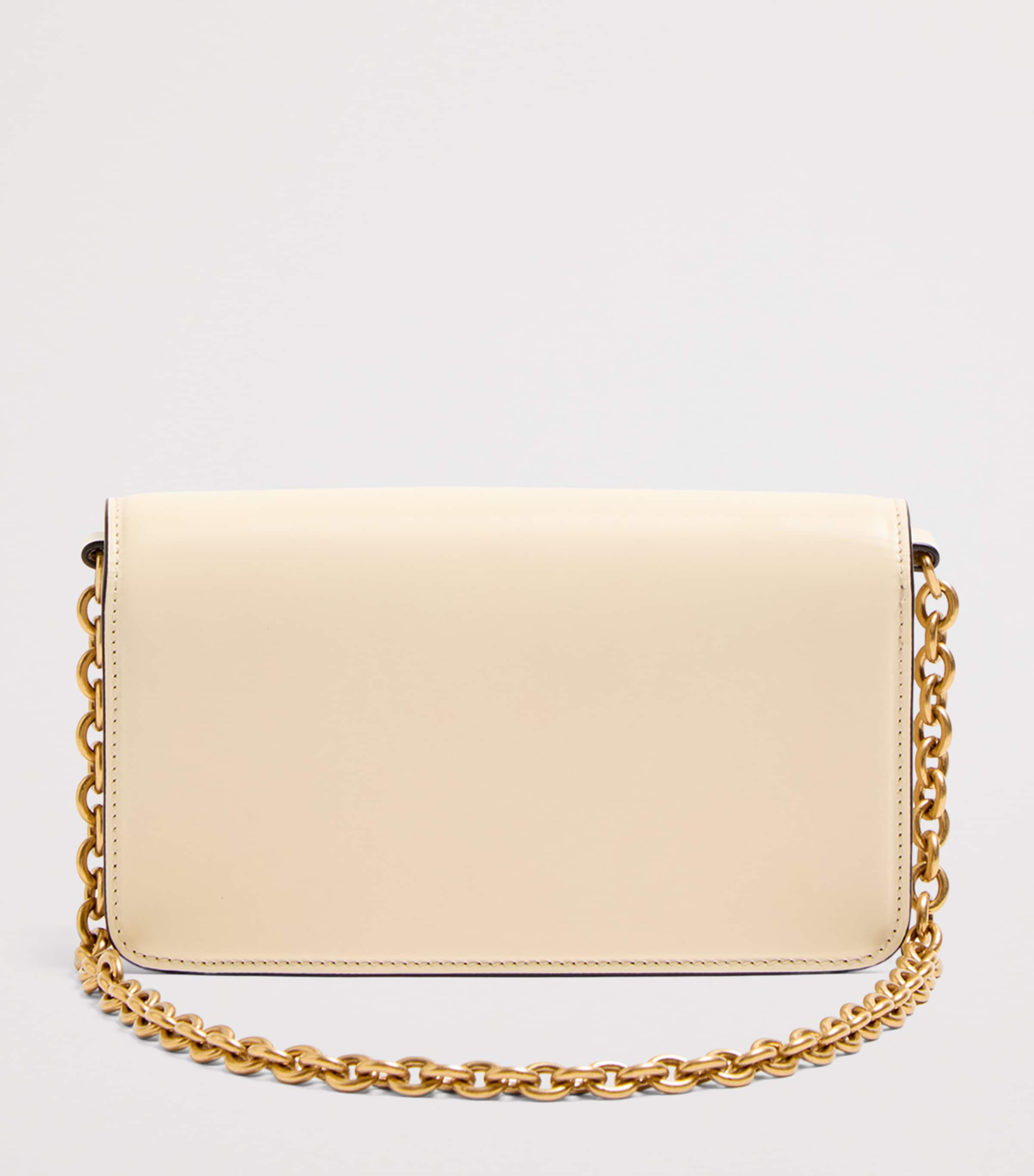 Small Leather Vain Clutch Bag REN Image 3