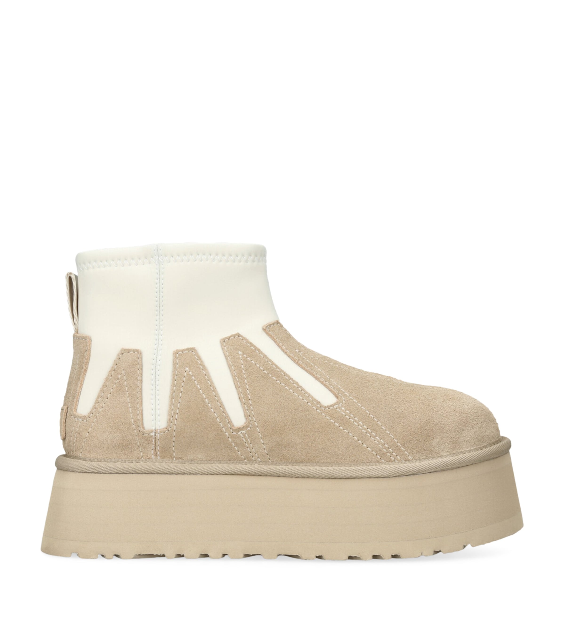 Ugg Round-head Short Boots In Beige