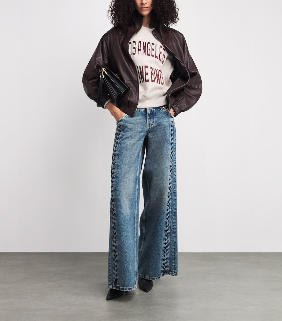 Harry Shrunken Sweatshirt OATMEAL MELANGE Image 2