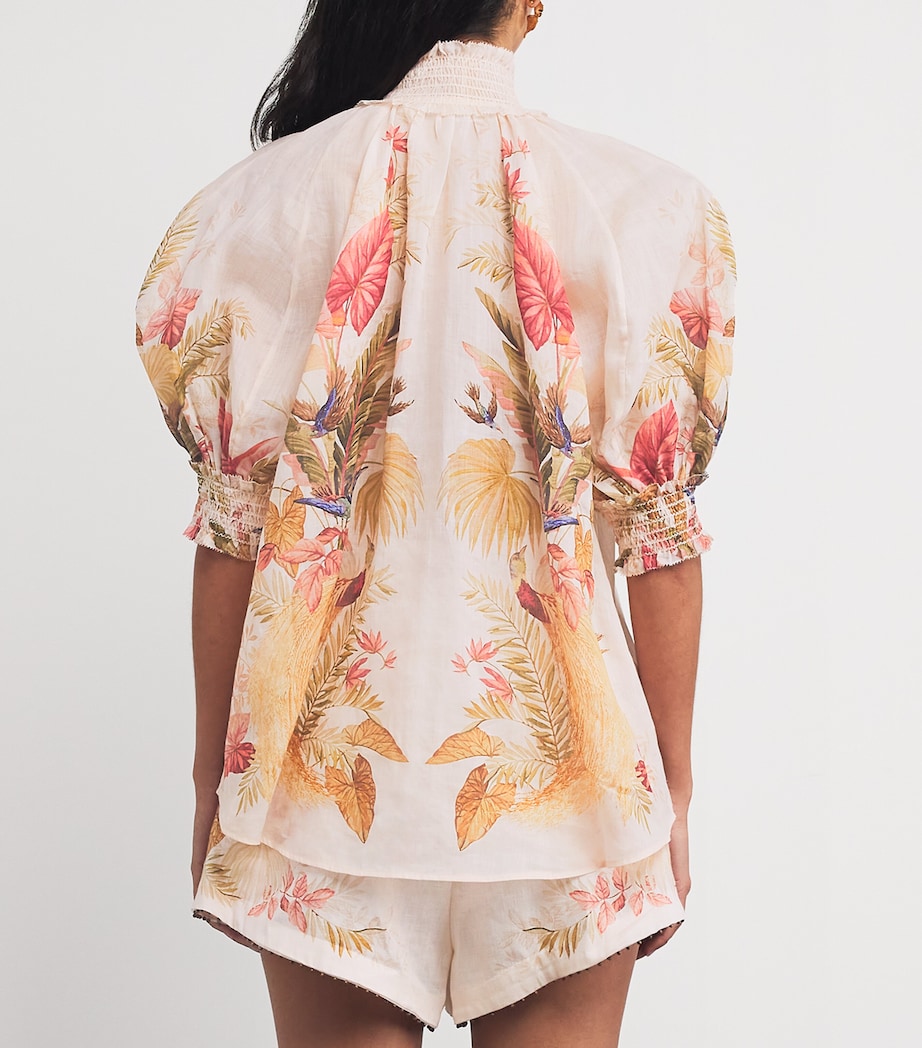 Ramie Palm Ascension Blouse CRMPLMFLO Image 4