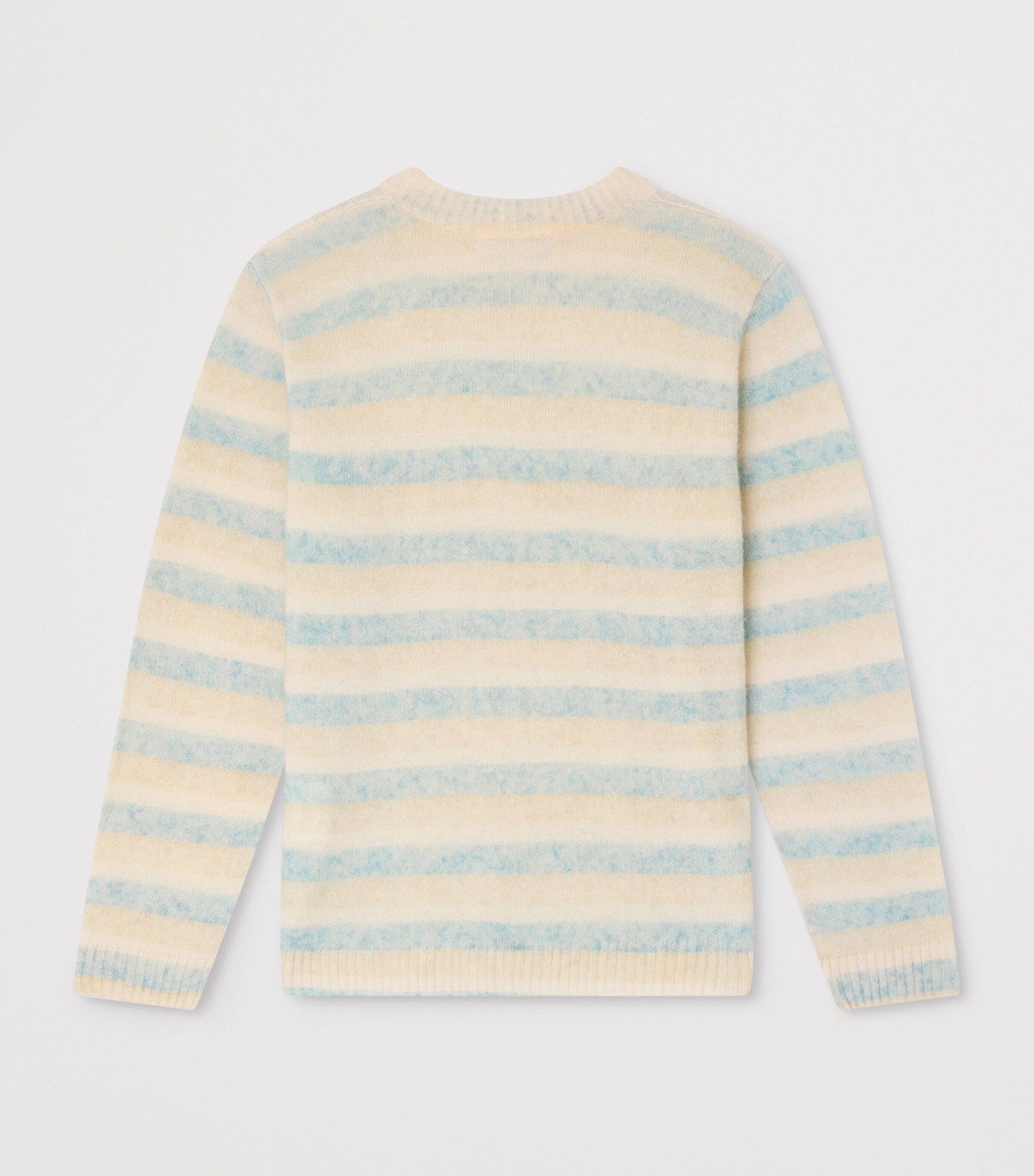 Bonpoint Cotton Stripe Sweater (10-14 Years) Rayures Ciel Image 2