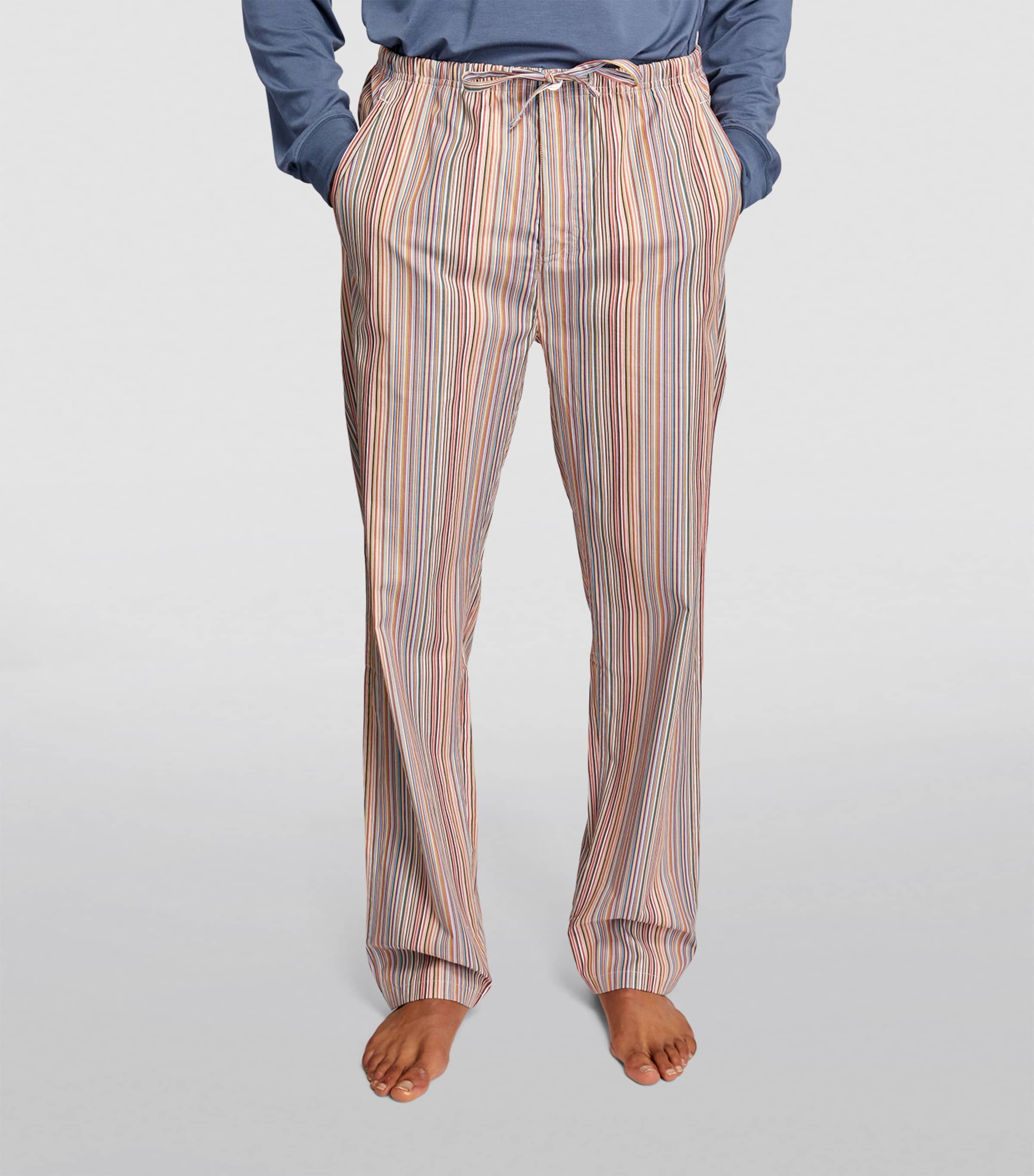 Signature Stripe Pyjama Bottoms 92/MULTICOLOUR Image 3
