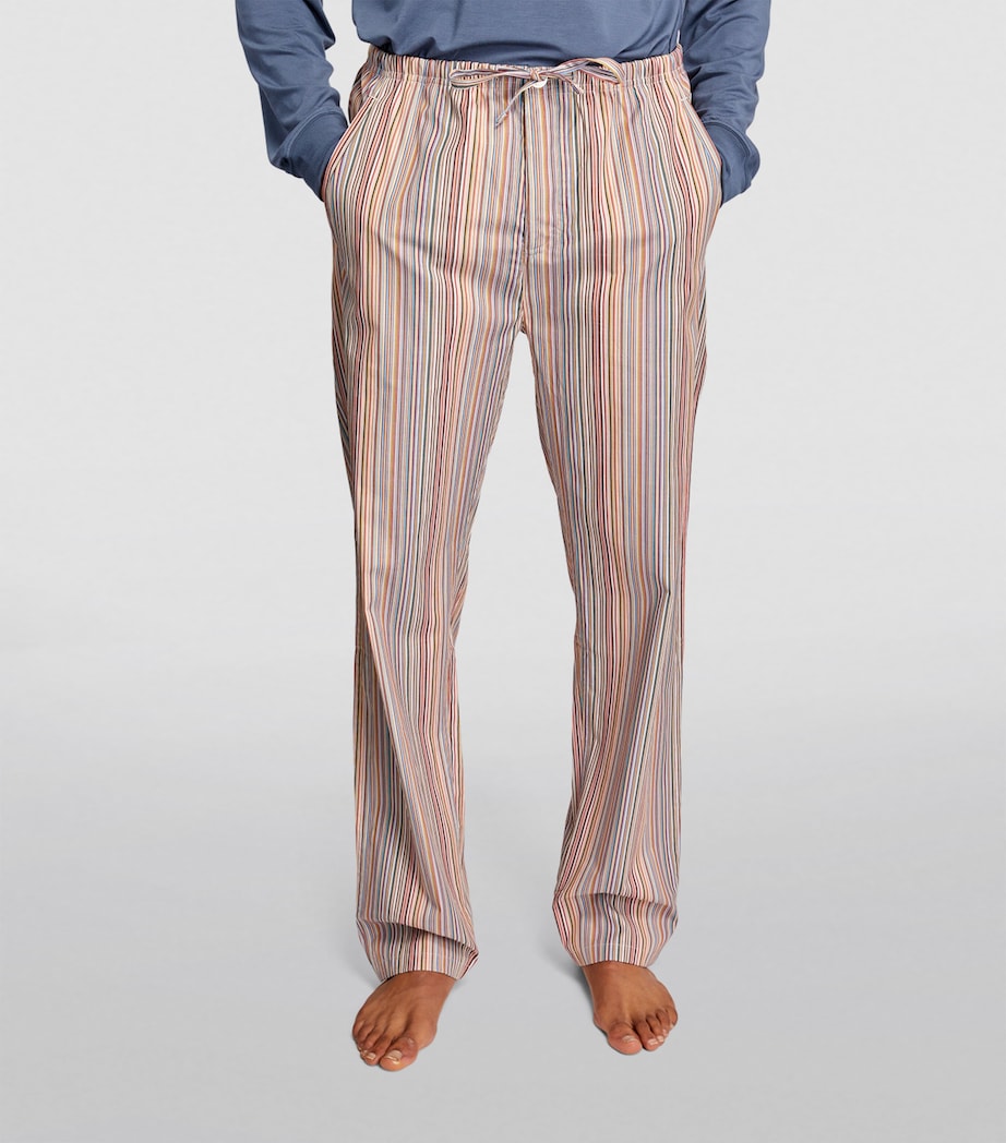 Signature Stripe Pyjama Bottoms 92/MULTICOLOUR Image 3