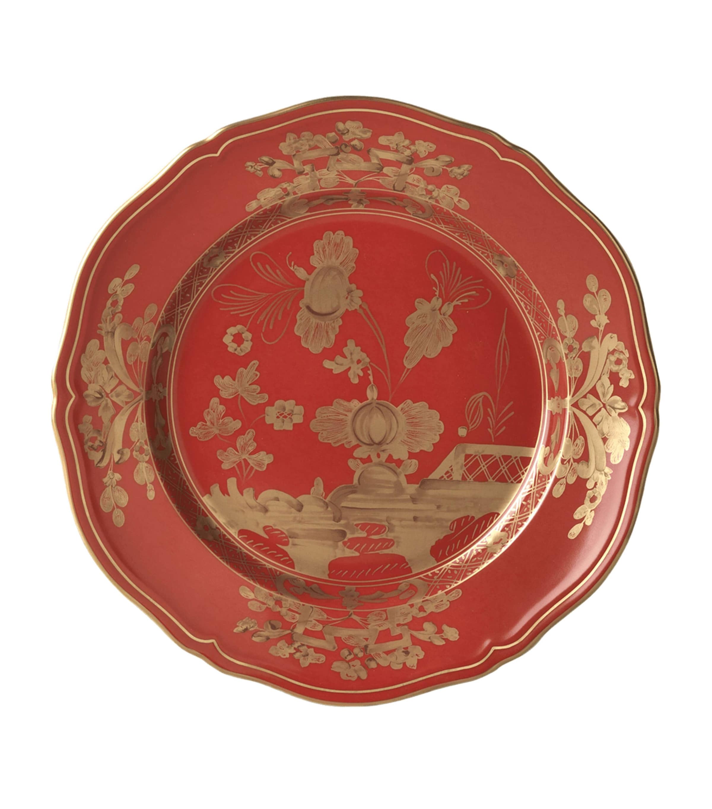 GINORI 1735 Oriente Italiano Rubrum Dinner Plate (26.5cm) | Home Accessories | Decorative Plates & Bowls | Dining | Tableware | Plates | Trending Homeware