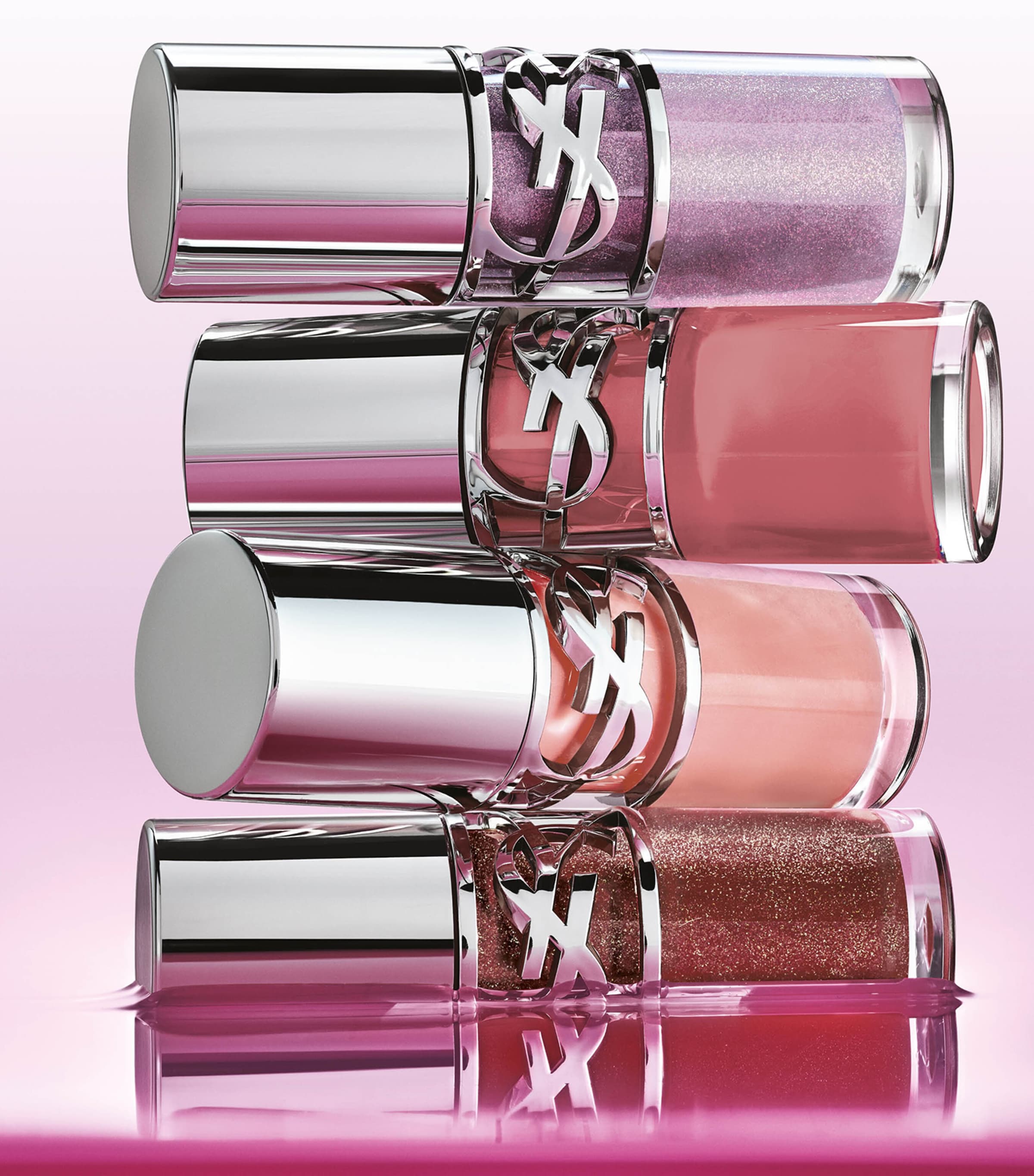 YSL Loveshine Plumping Lip Oil Gloss Crystal Dust Image 6
