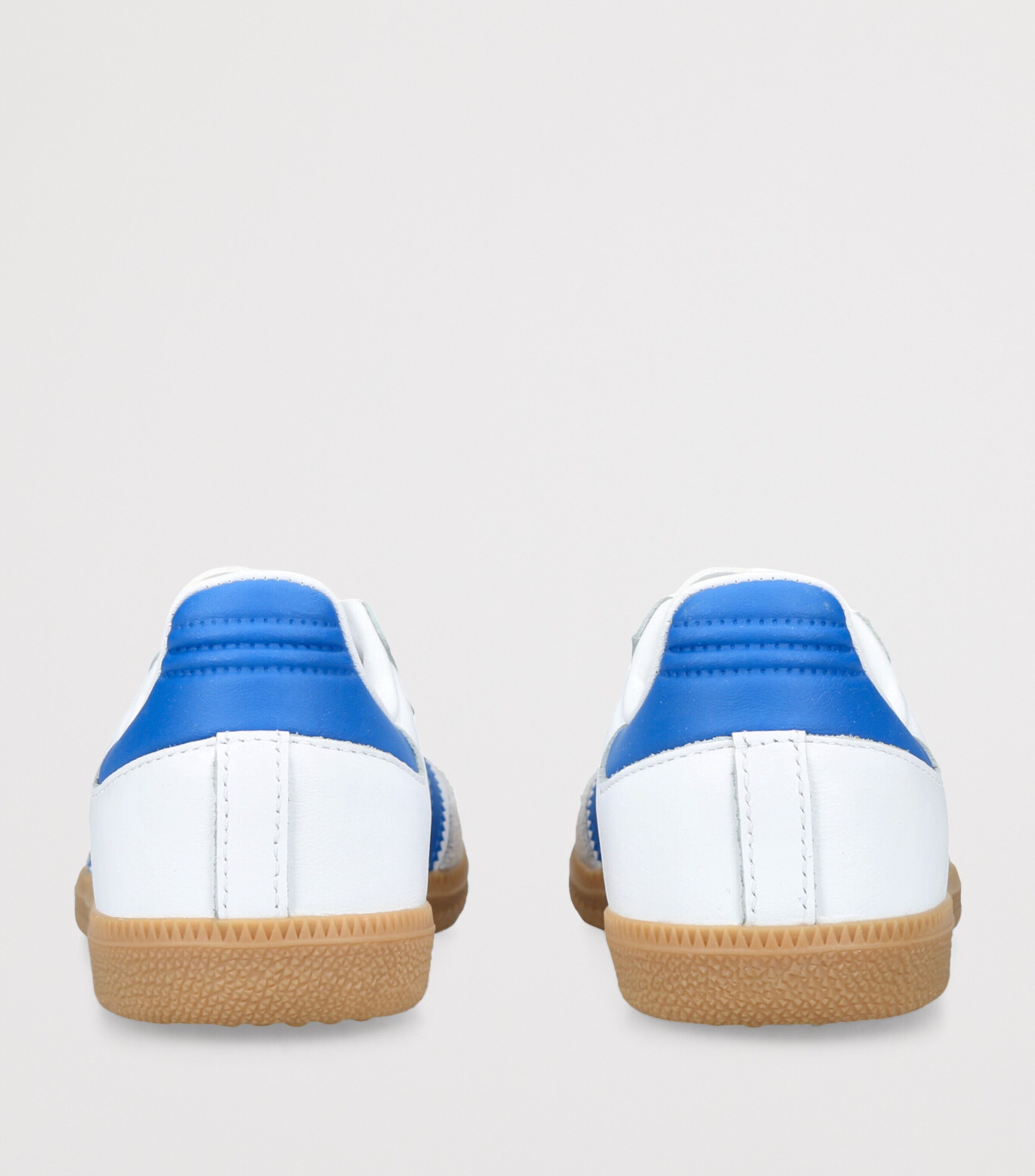 Leather Samba OG Sneakers WHITE/NAVY Image 2