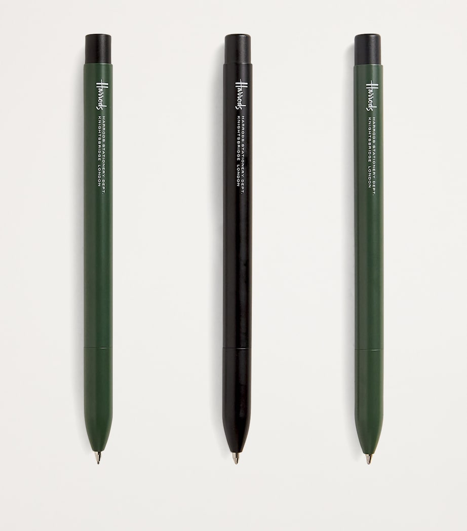 Logo Pens (Set of 3) BLACK Image 2