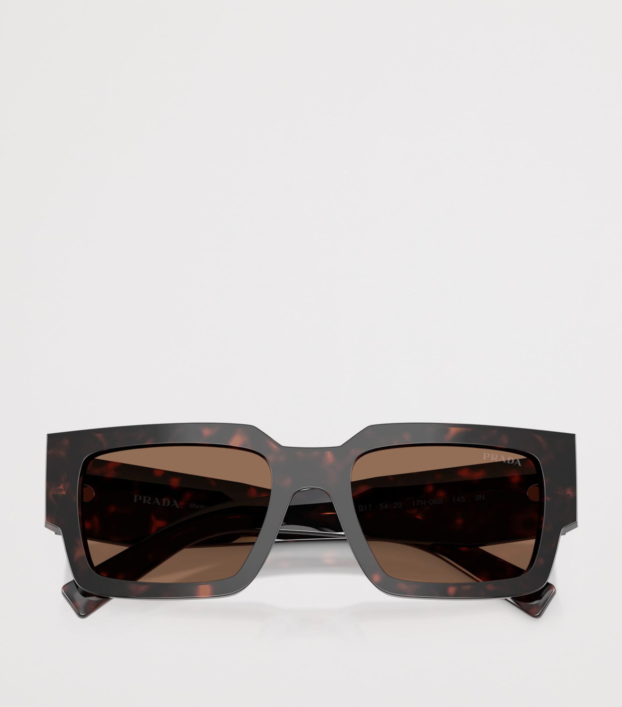 Acetate Rectangular Sunglasses 17N06B Image 5