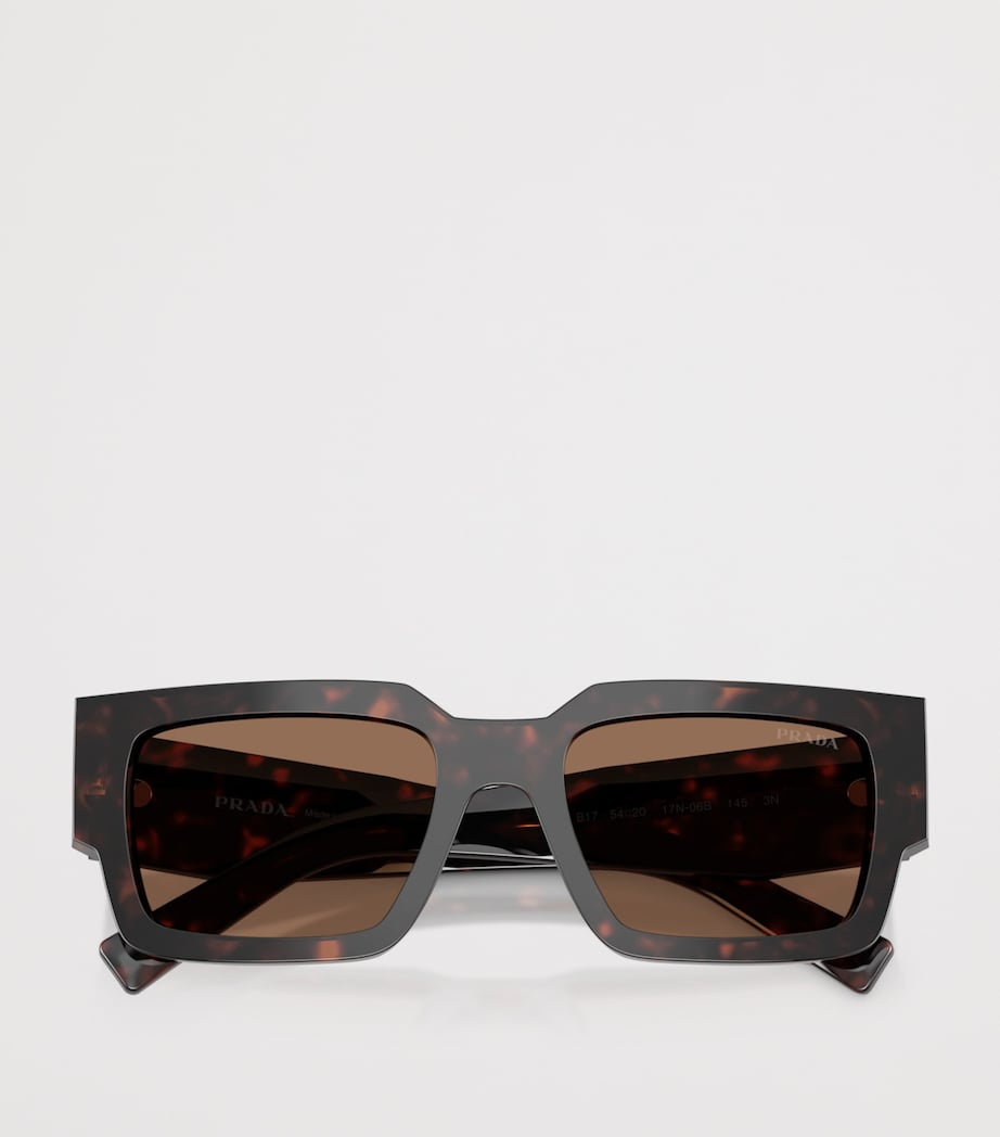 Acetate Rectangular Sunglasses 17N06B Image 5