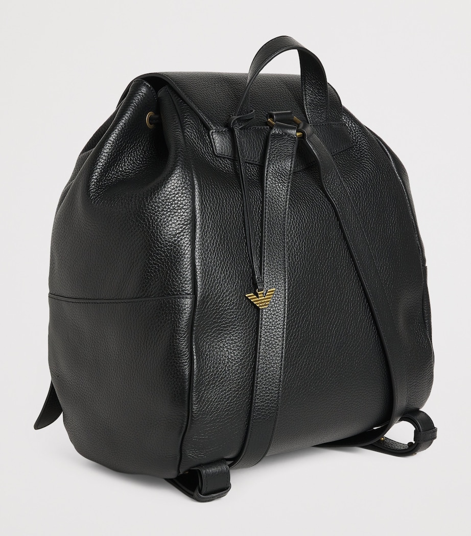 Pebbled Leather Backpack UC001 Image 3