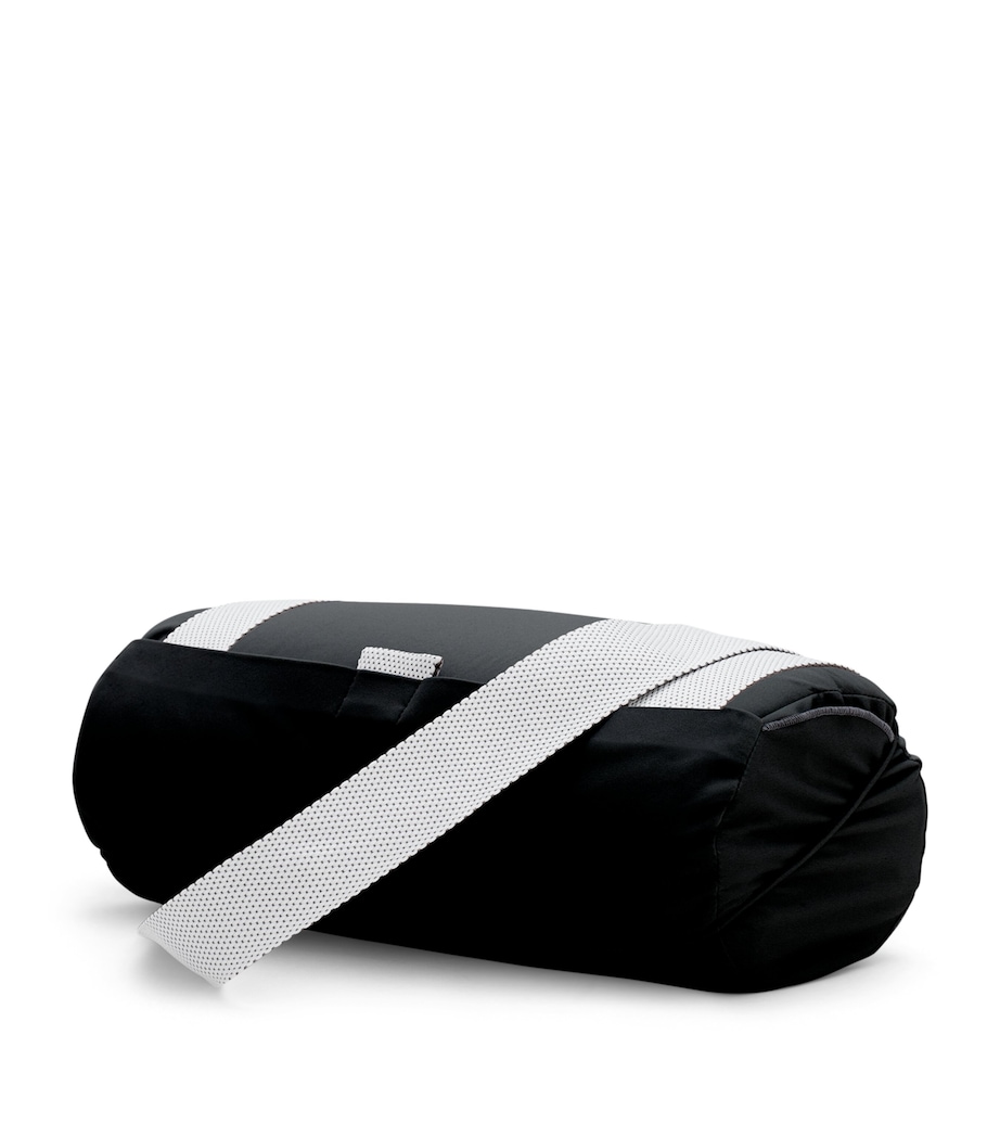 Go Pillow with Silk Pillowcase (34cm x 32cm) BLACK Image 4
