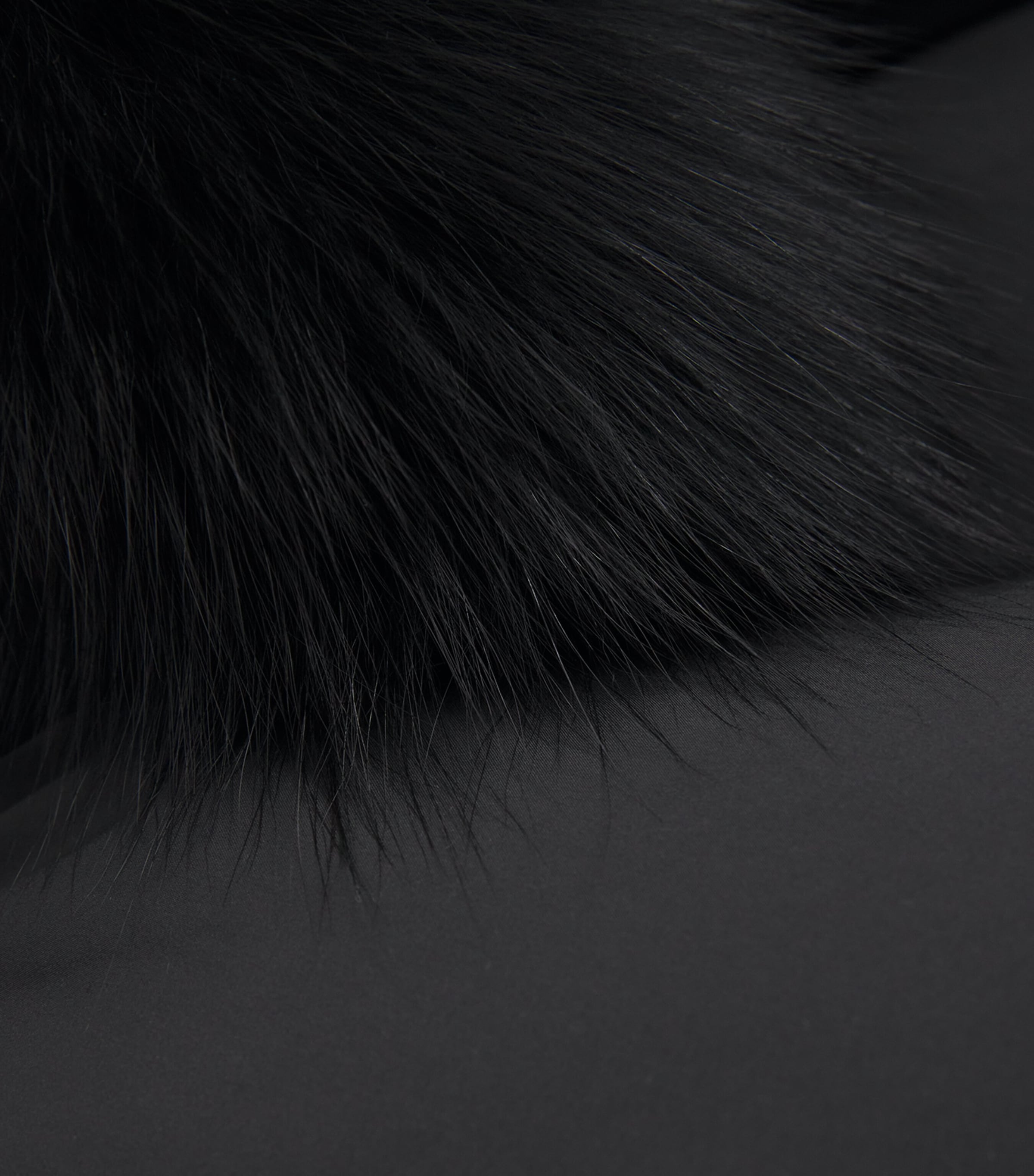 Down-Fox Fur Technical Padded Jacket C99 Image 5