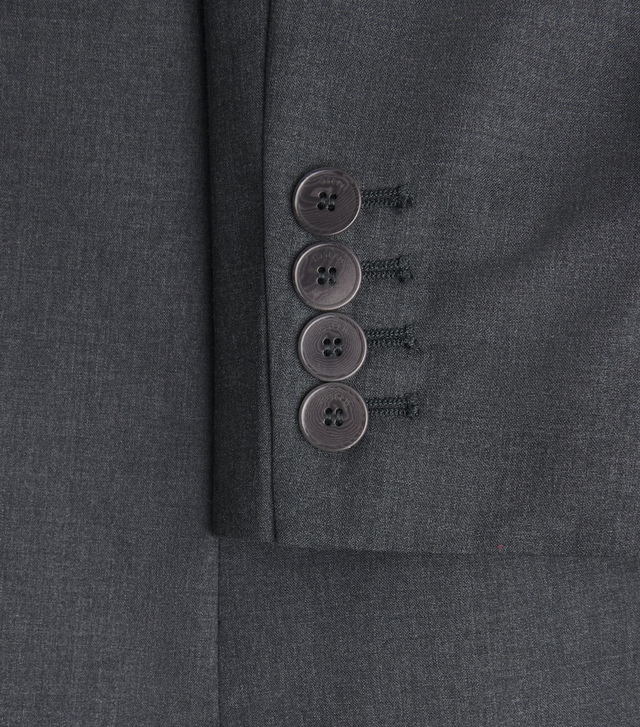 Virgin Wool Marty Blazer SMOKE Image 5