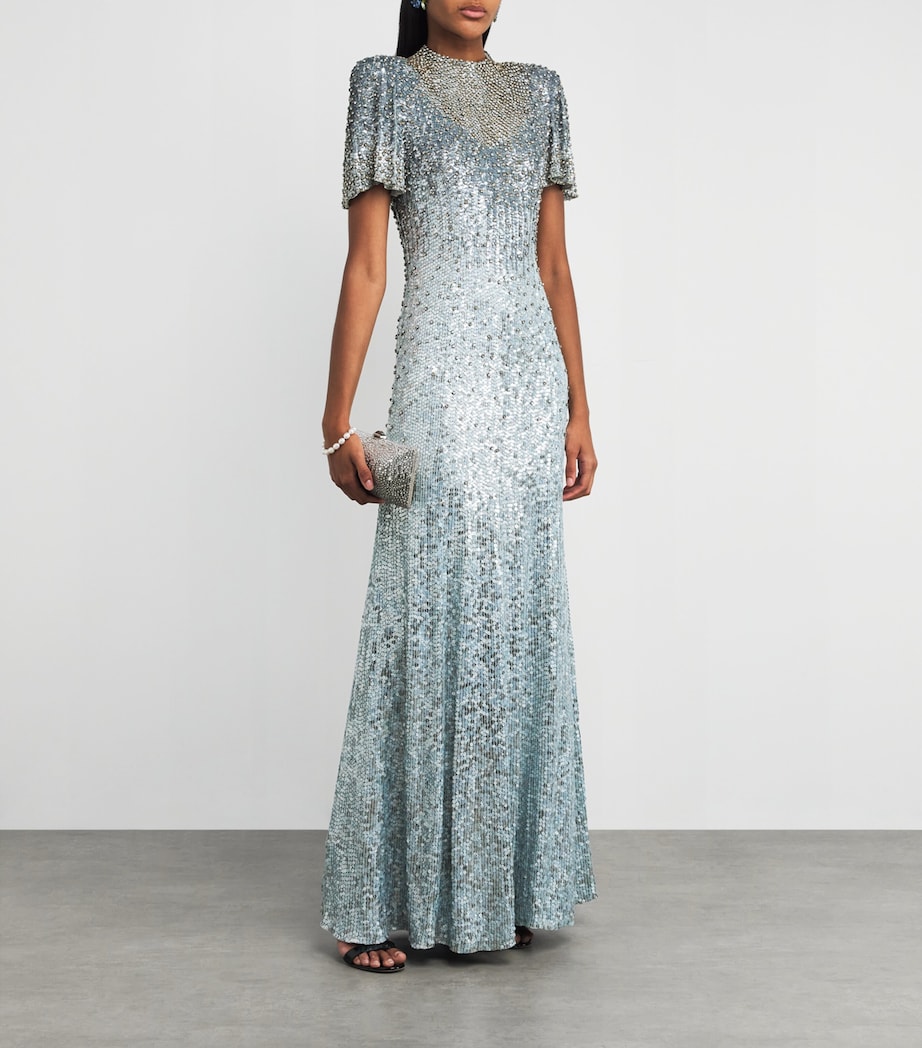 Embellished Jourdain Gown 2111 GLASS T G BDING Image 2