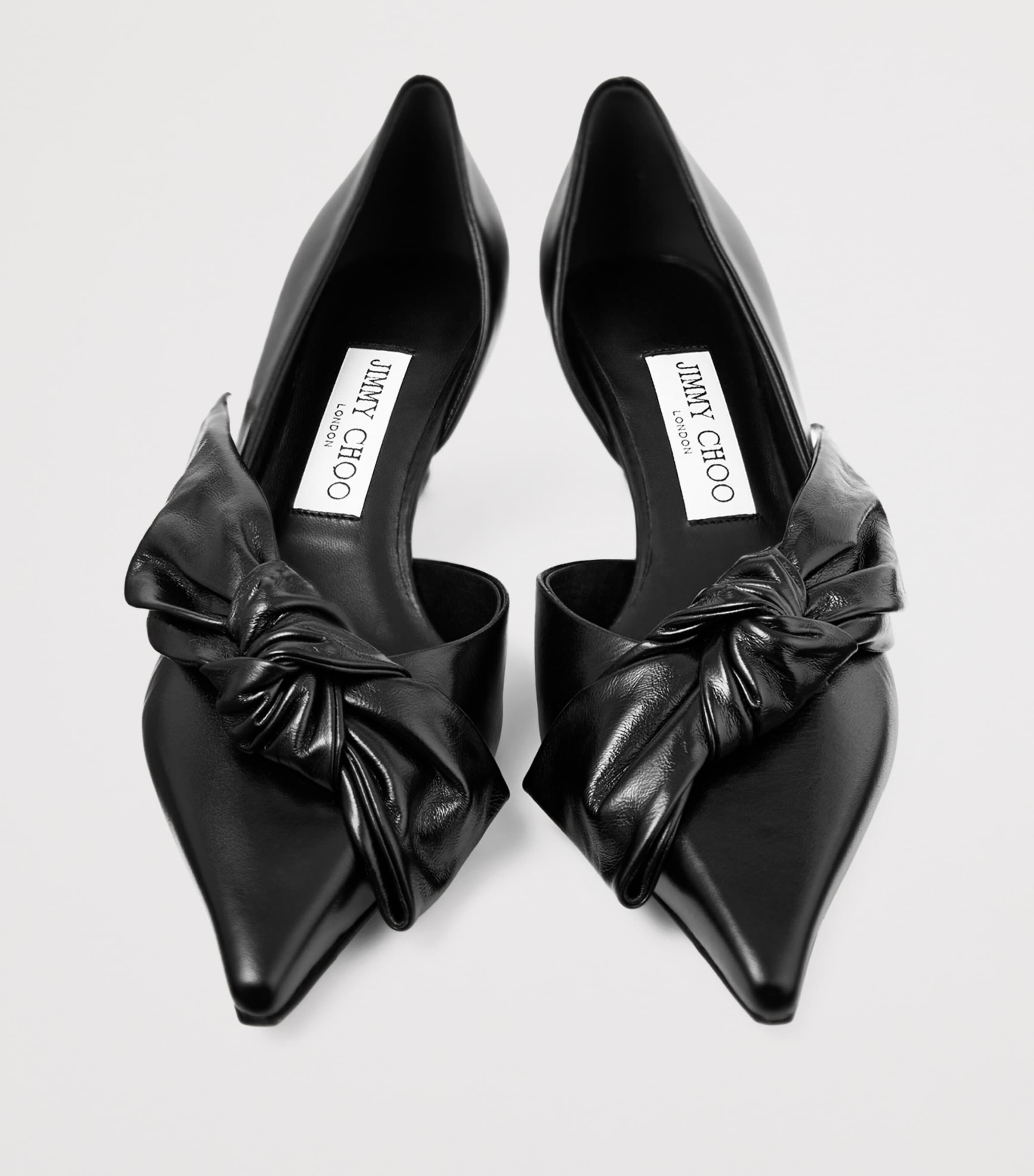 Jimmy Choo Issy 50 Leather Pumps Black Image 4