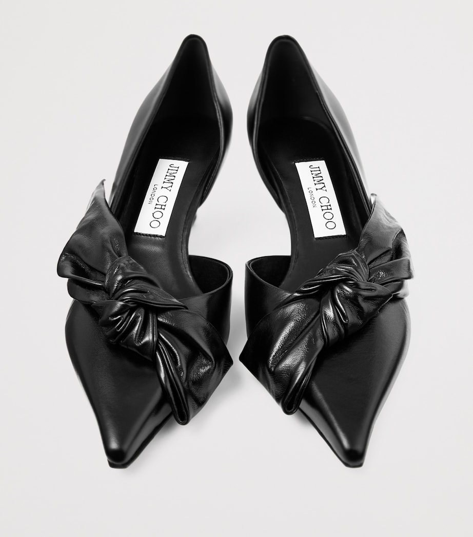 Jimmy Choo Issy 50 Leather Pumps Black Image 4
