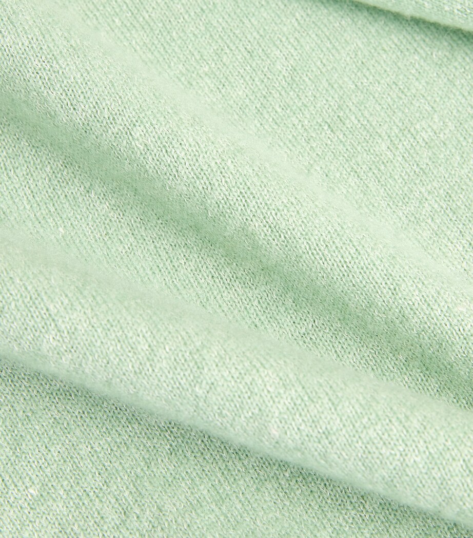 Fedeli Mens Cashmere-Linen Sweater Image 5