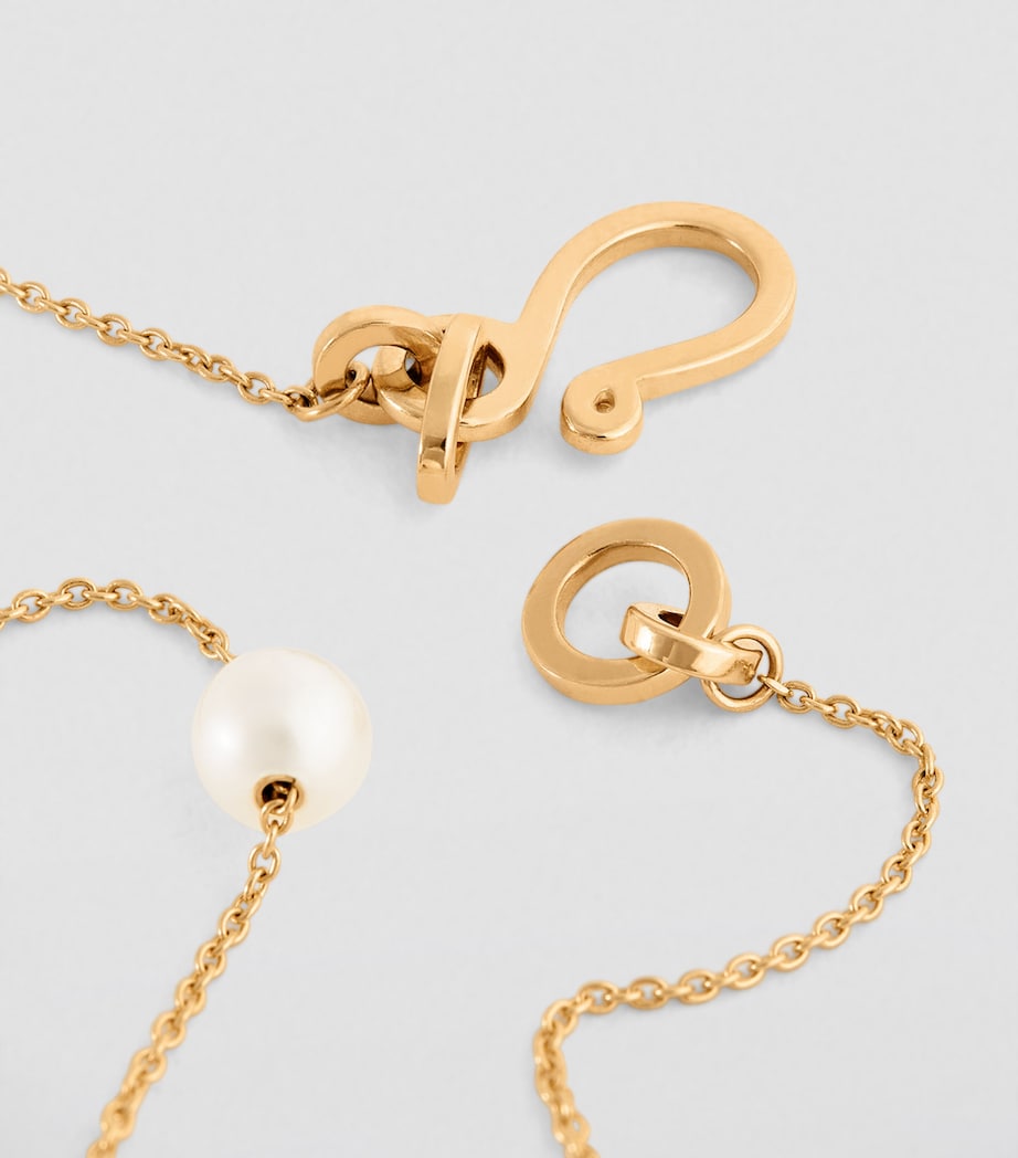 Yellow Gold and Pearl Stella Bracelet YELLOW GOLD Image 3