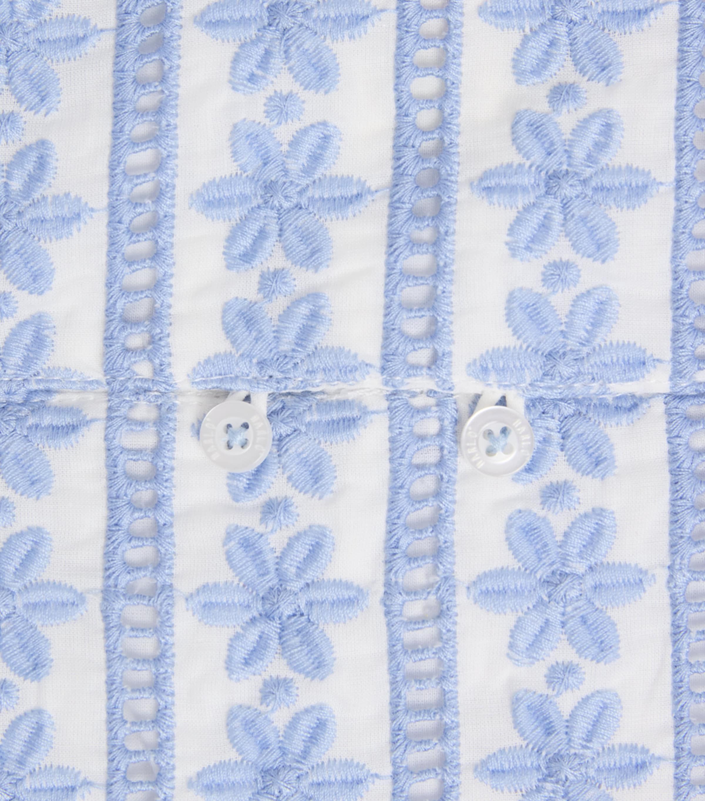 MARLO Frilled Odessa Top (2-16 Years) Powder Blue Image 3