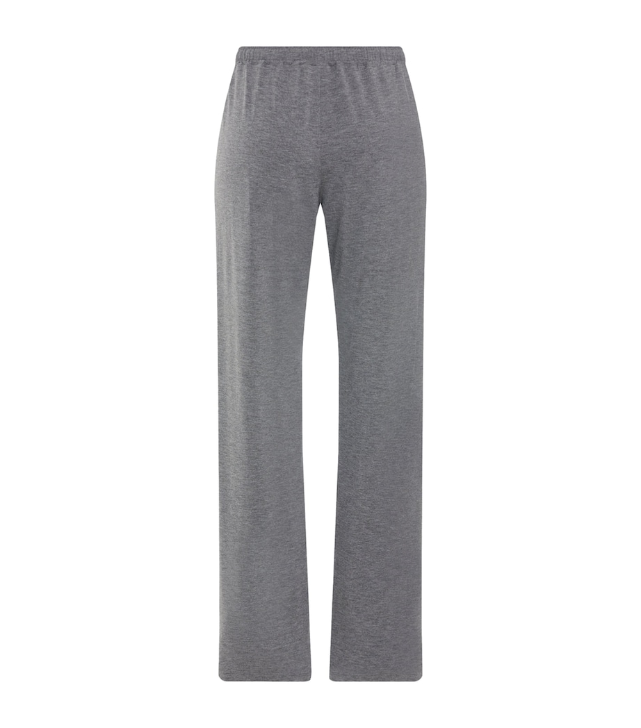 Hanro Womens Natural Elegance Trousers Stone Melange Image 3