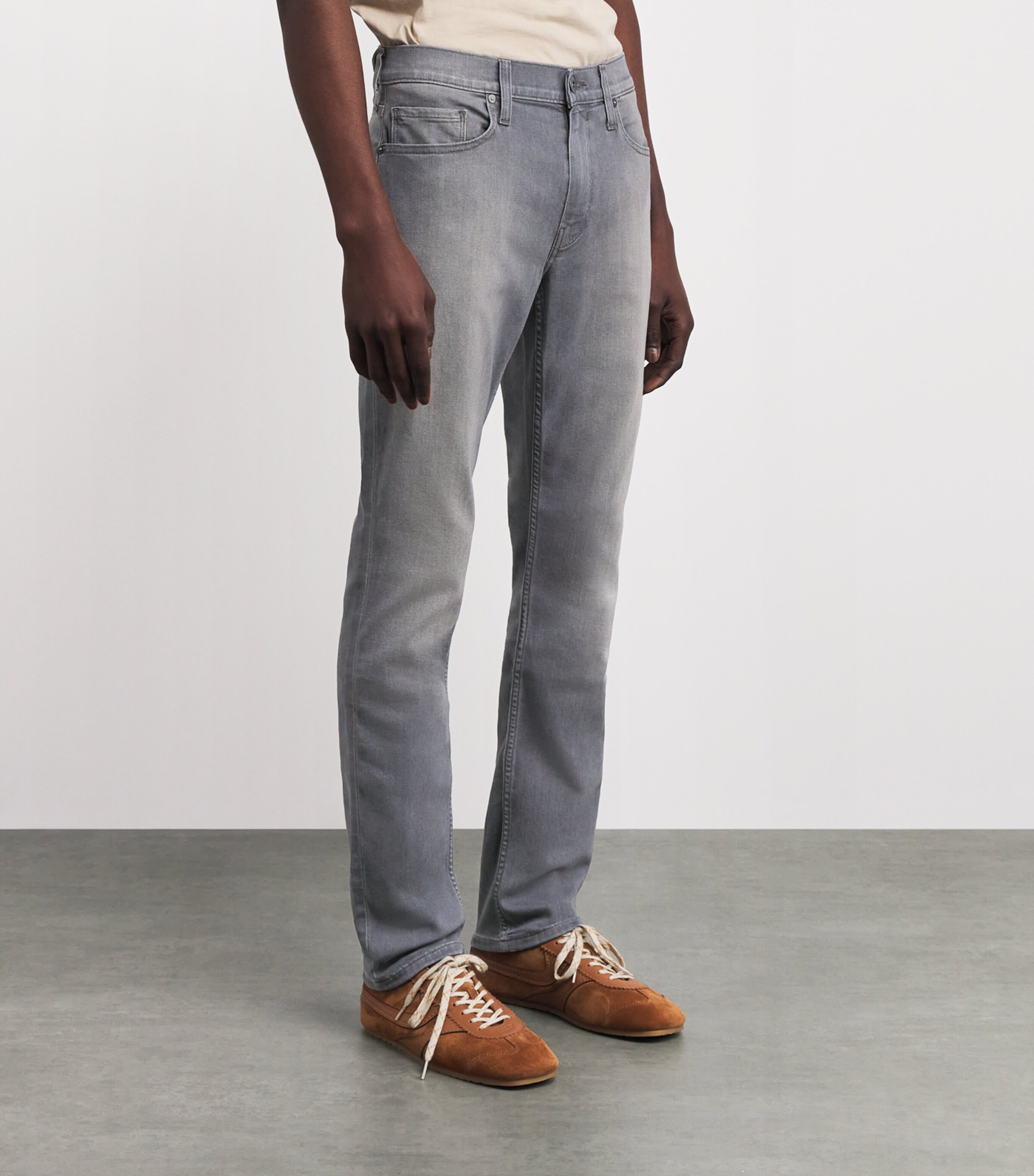 PAIGE Mens Lennox Slim Jeans Vashon Image 4