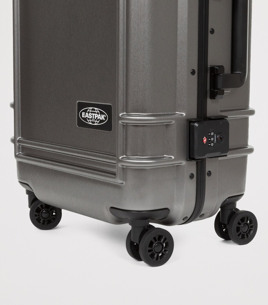 Eastpak Resist'r Cabin Suitcase (55cm) Brushed Metal Image 7
