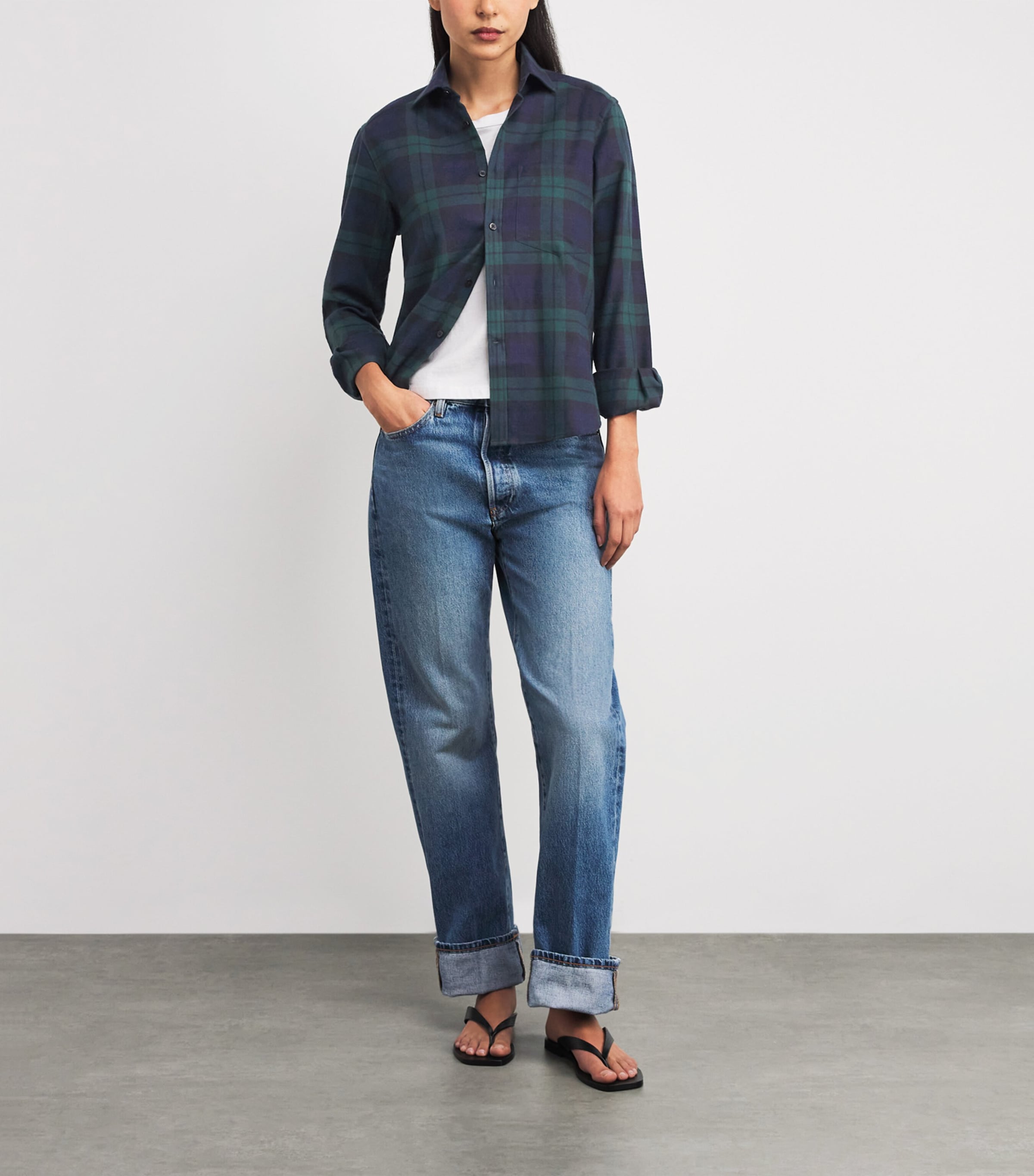 Cotton-Wool Classic Shirt HERITAGE GREEN Image 2