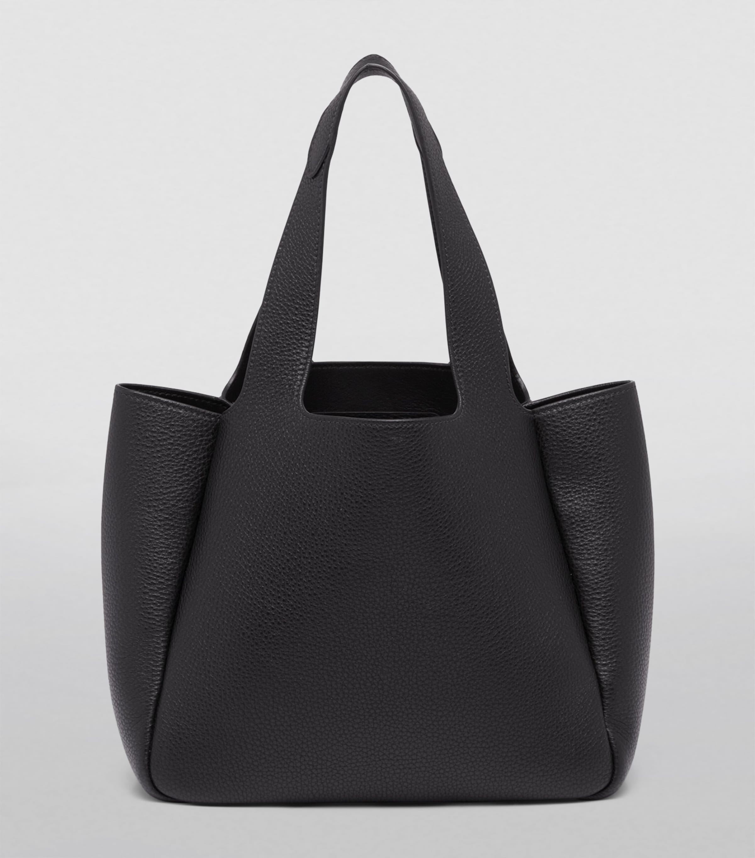 Prada Medium Leather Tote Bag Image 3