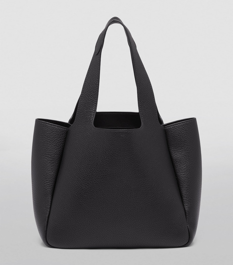 Prada Medium Leather Tote Bag Image 3