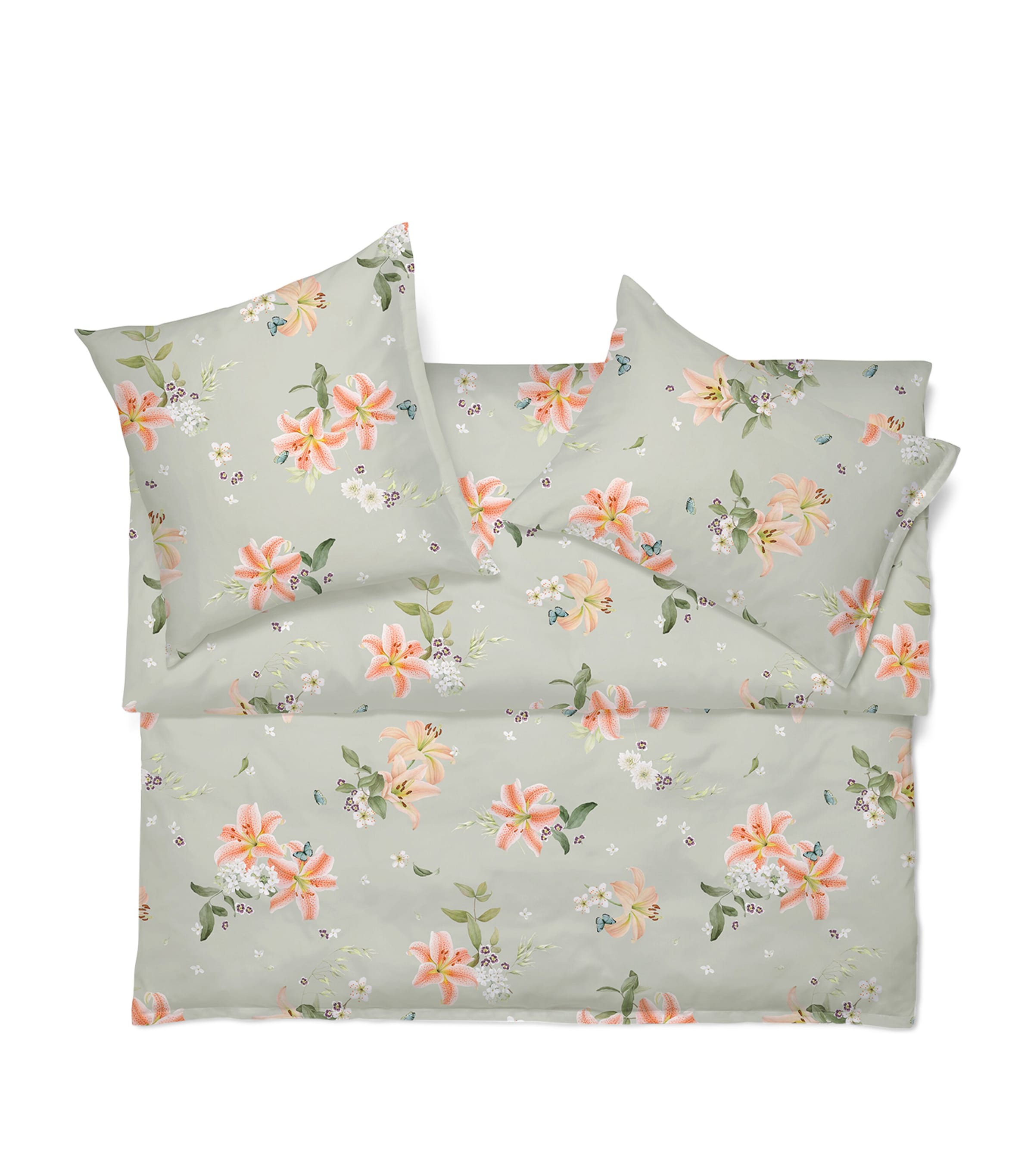 Schlossberg Lilian King Duvet Cover (230cm x 220cm) Vert Image 1